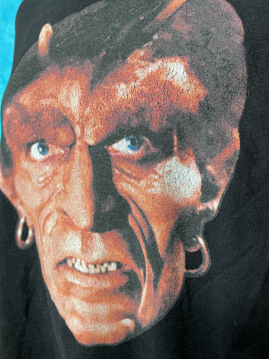Vtg Clash of the Titans Calibos 1981 Movie T-Shirt 2XL Horror 80s