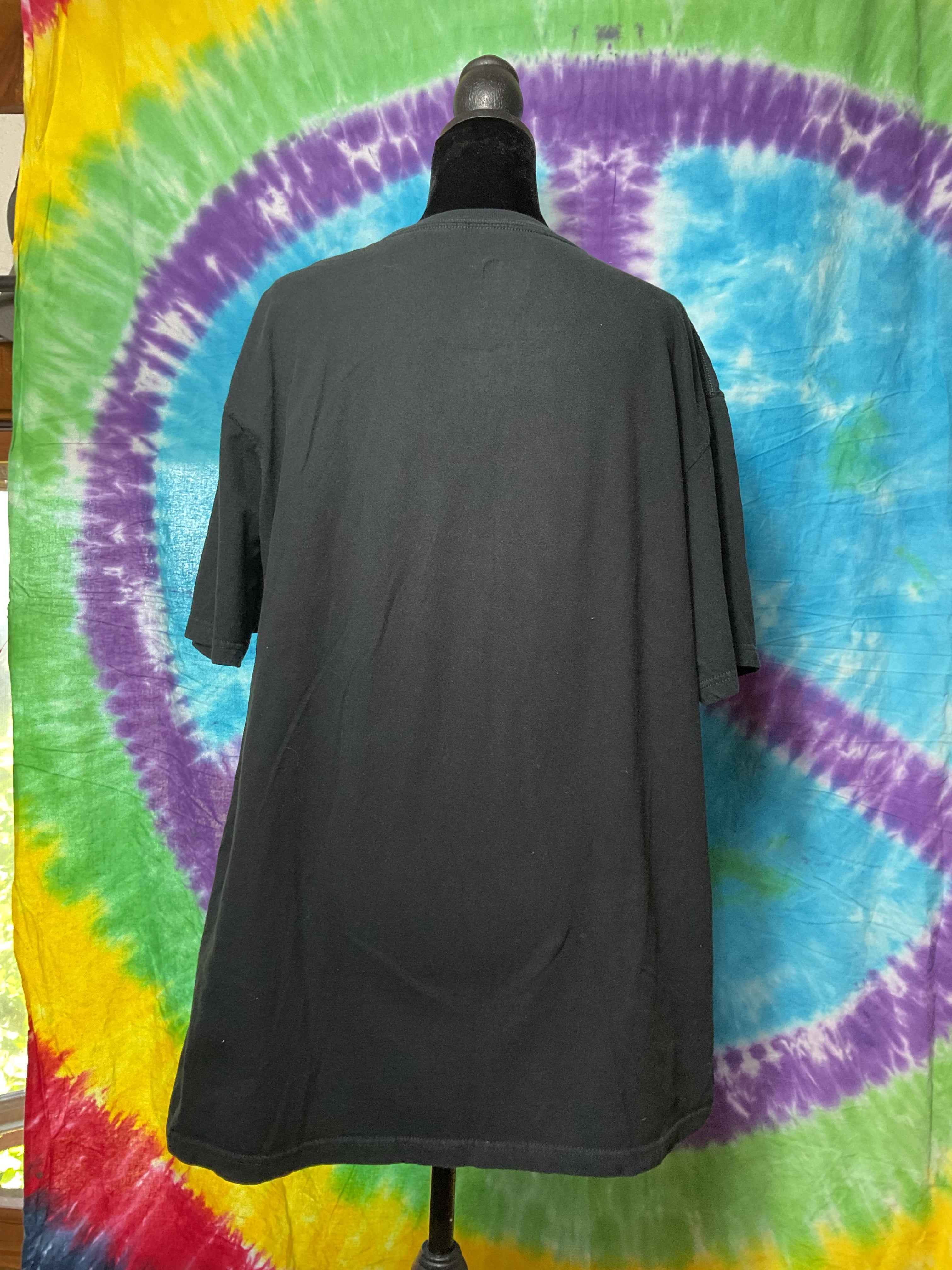 Steph Curry "Silence" Majestic Shirt NBA Warriors Black XL