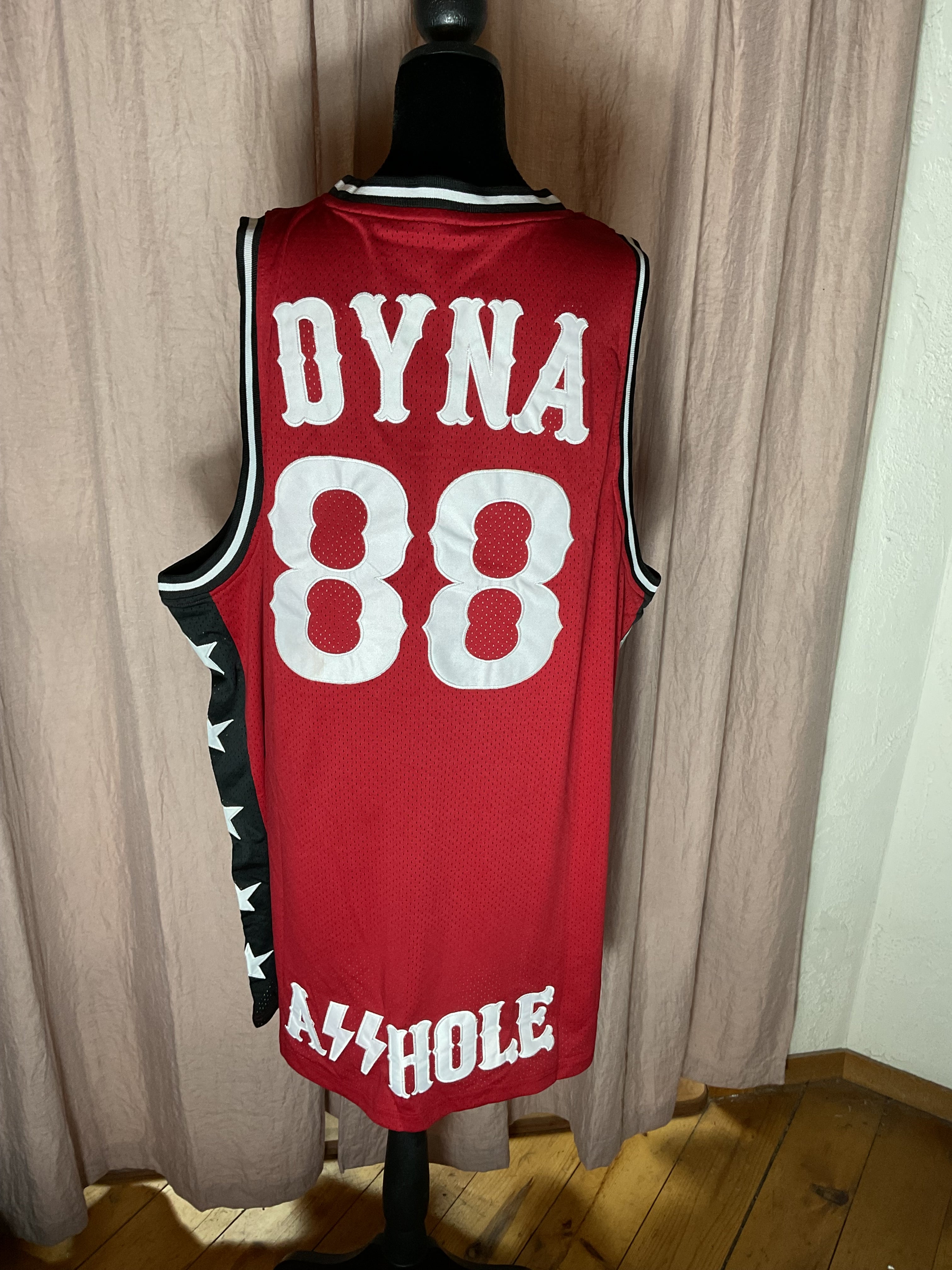 Chopper Kings Dyna Head Biker Jersey Mesh Red Size XL