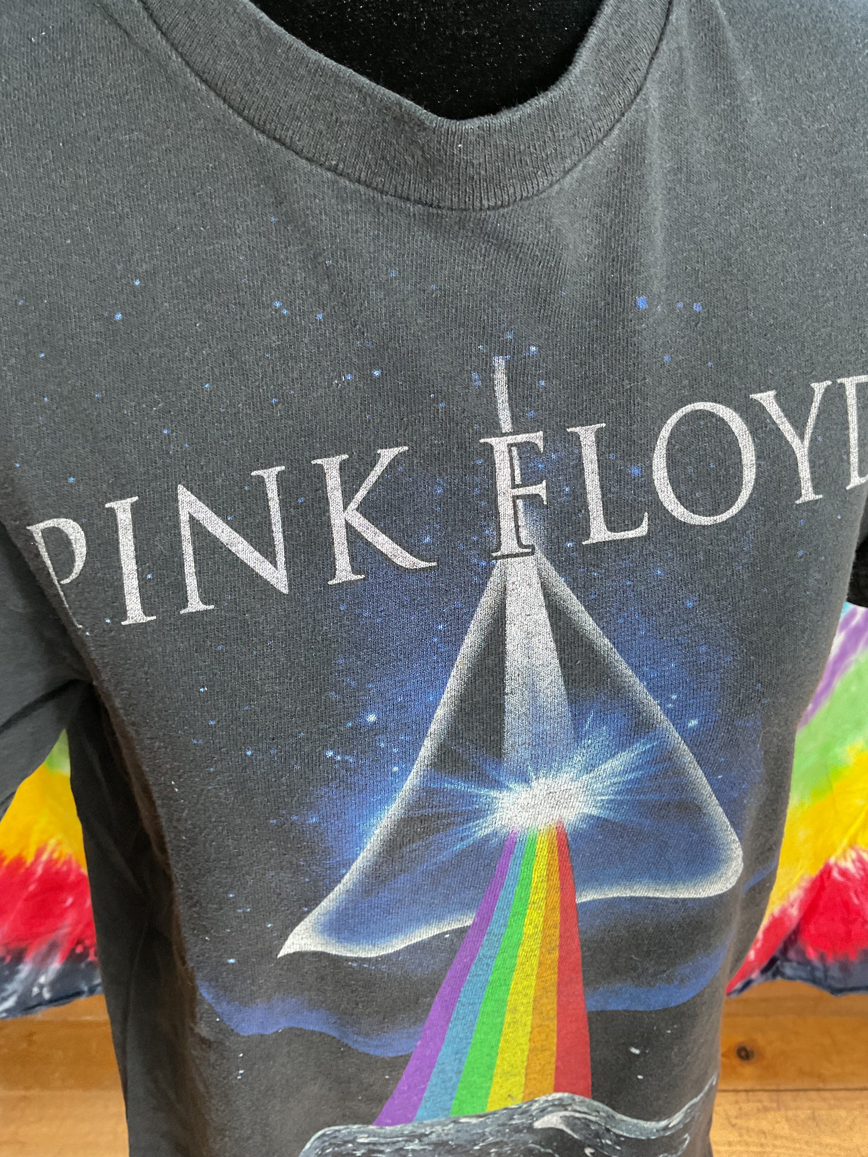 Vintage Pink Floyd Dark Side of the Moon Prism Shirt M Delta Tag