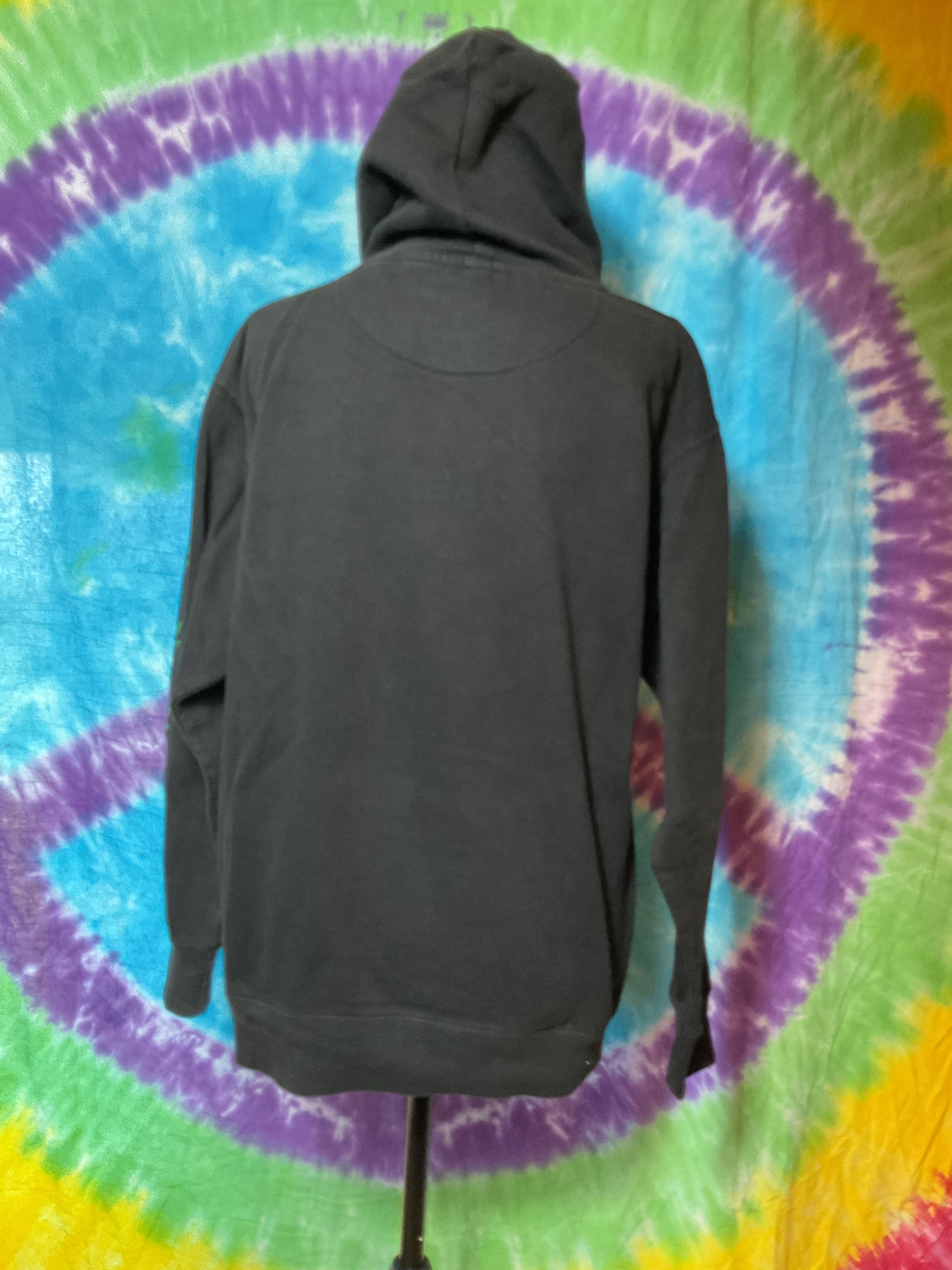 Cheech & Chong California Republic Bear Hoodie Black Small