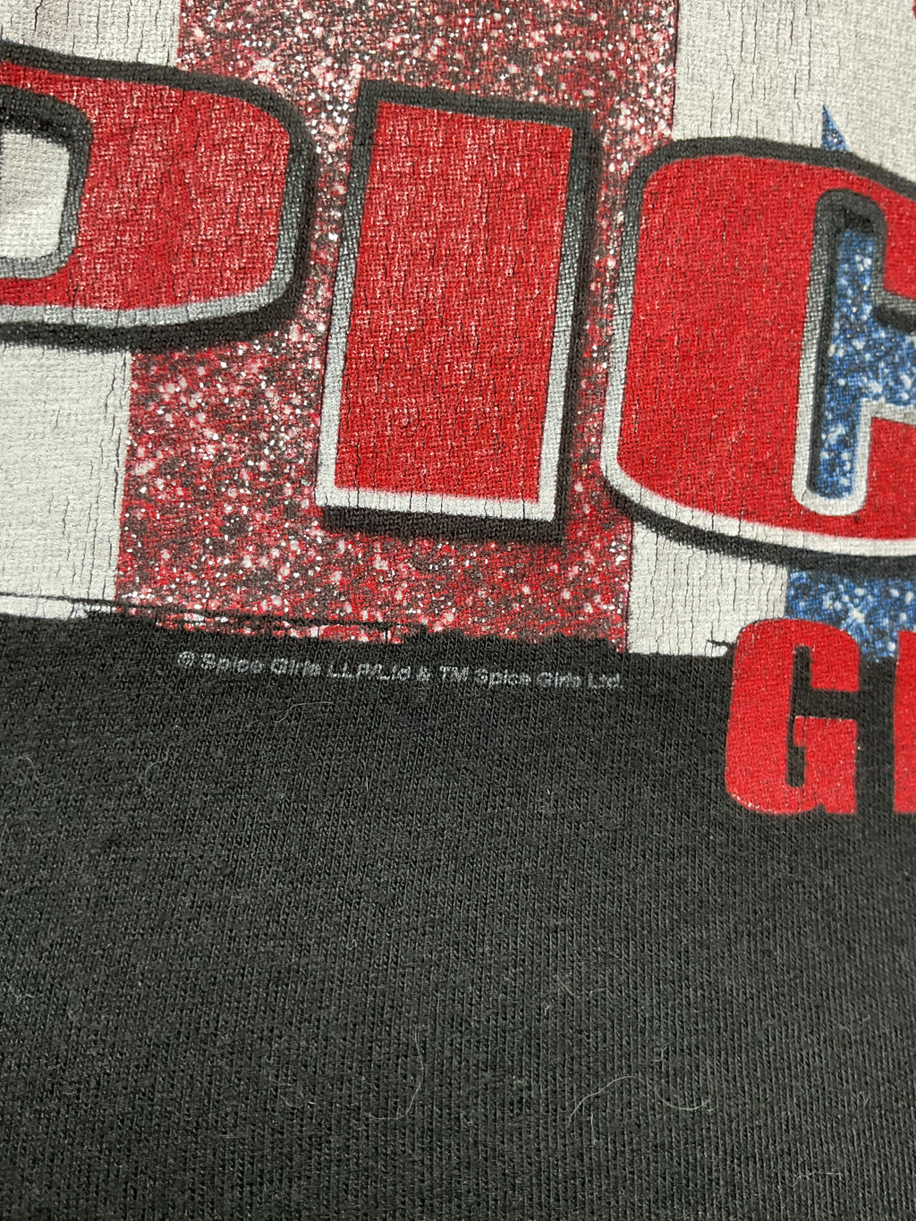 Spice Girls Vintage 1997 Union Jack Graphic Tee