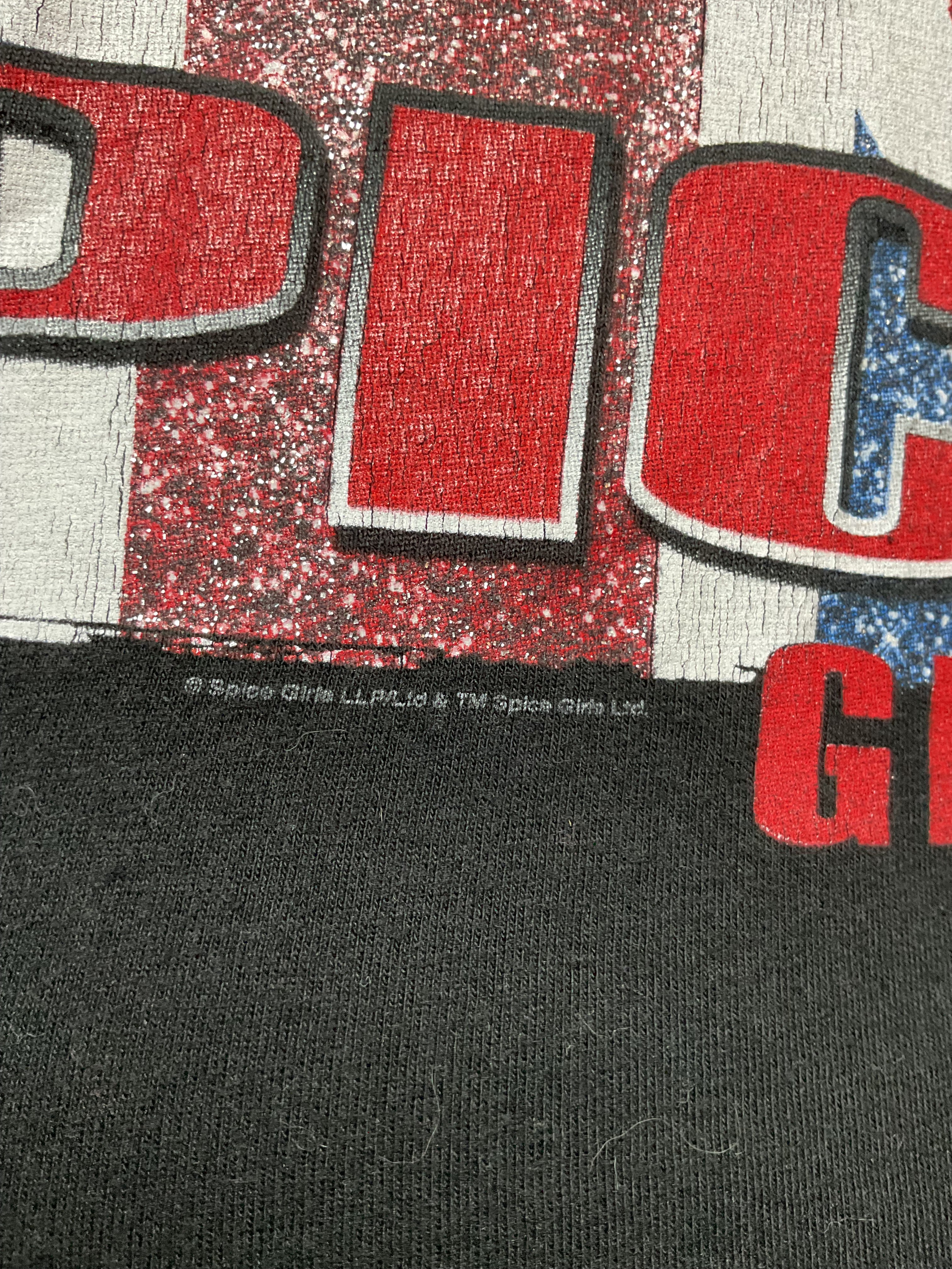Spice Girls Vintage 1997 Union Jack Graphic Tee