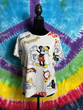 Disney x Max Mickey Mouse Friends AOP Shirt Medium