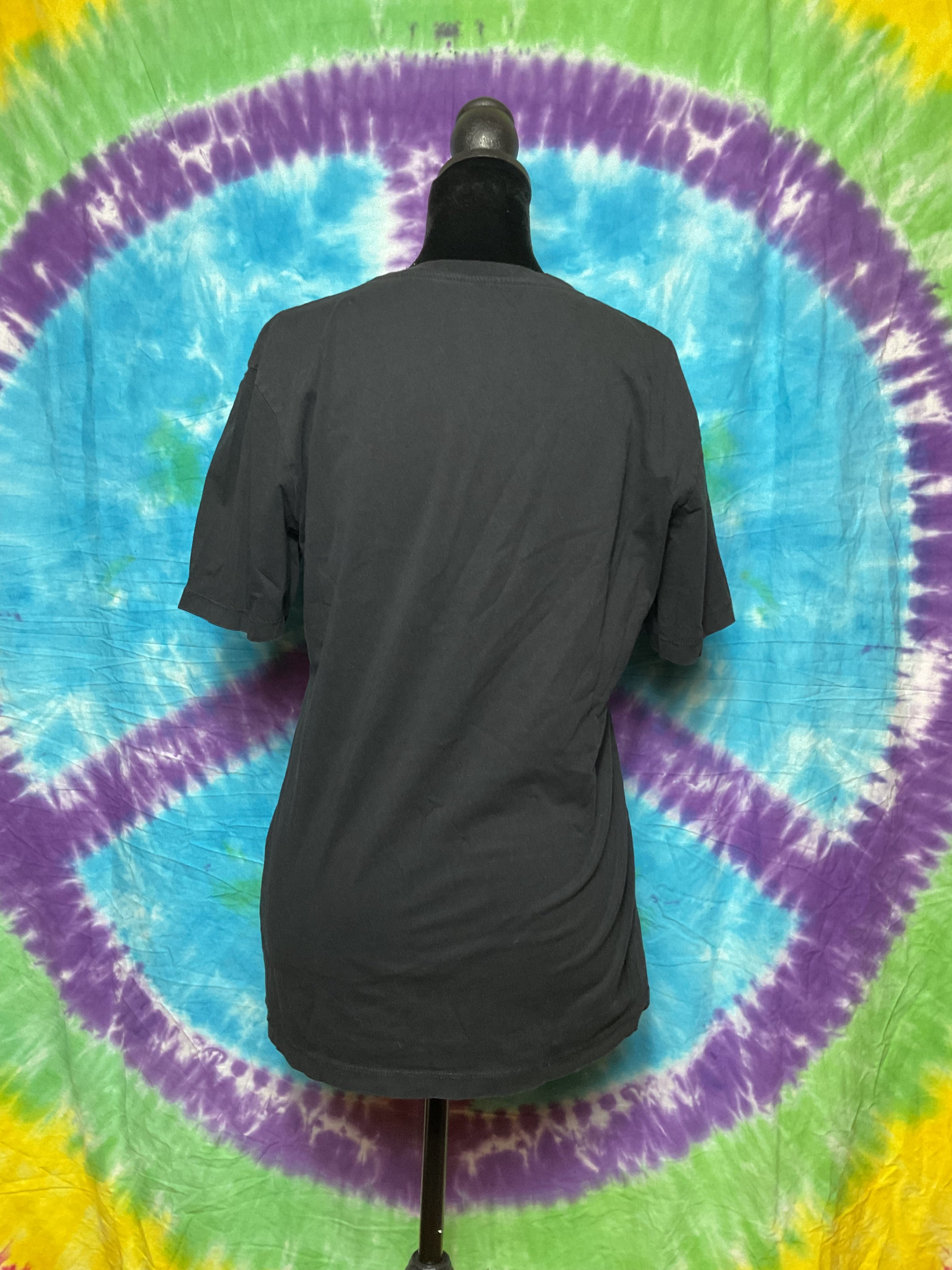 Zara x Disney Mickey Mouse Park Bench Graphic Tee Black Small
