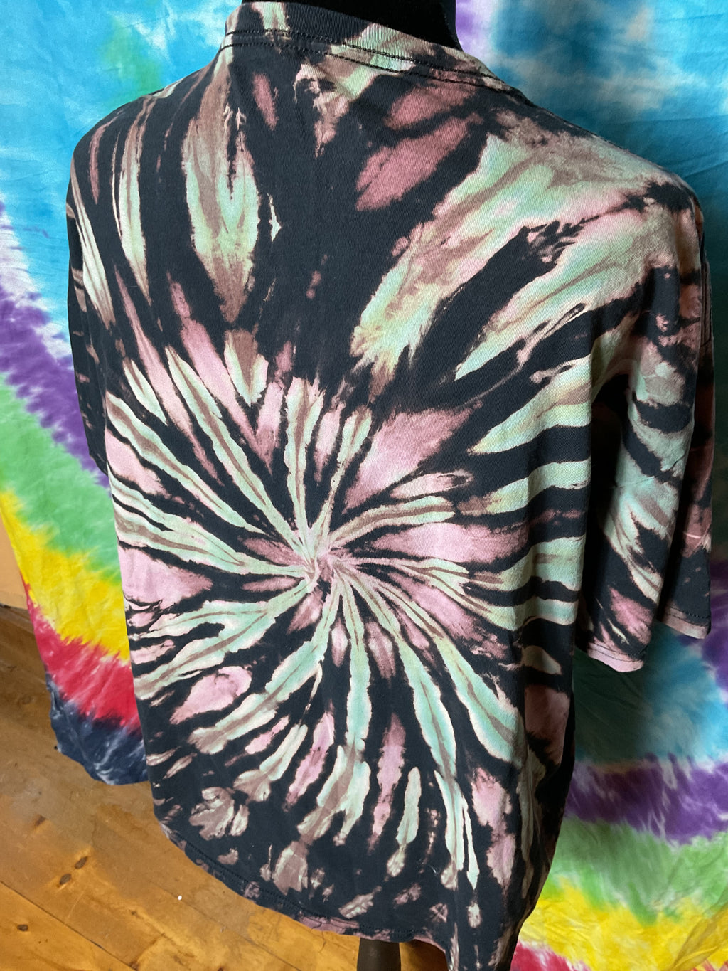 Vintage Pink Floyd Dark Side of the Moon Tie Dye Shirt