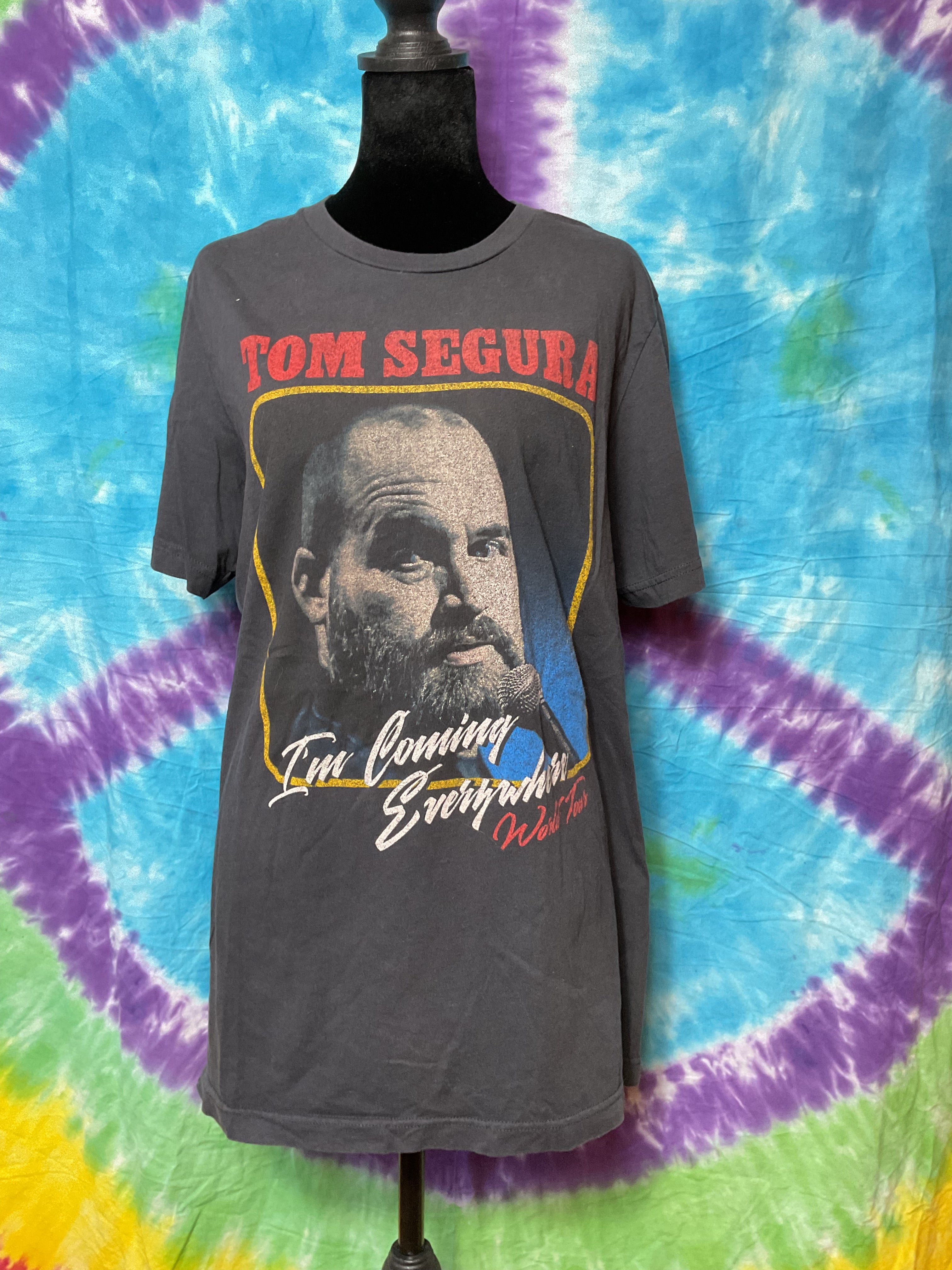Tom Segura YMH Studios Comedy Tour Shirt Large Black Tee
