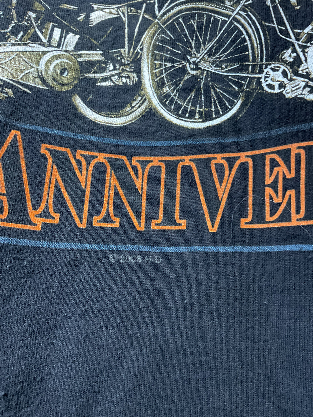 Vintage 2008 Harley-Davidson Milwaukee 105th Anniversary Tee