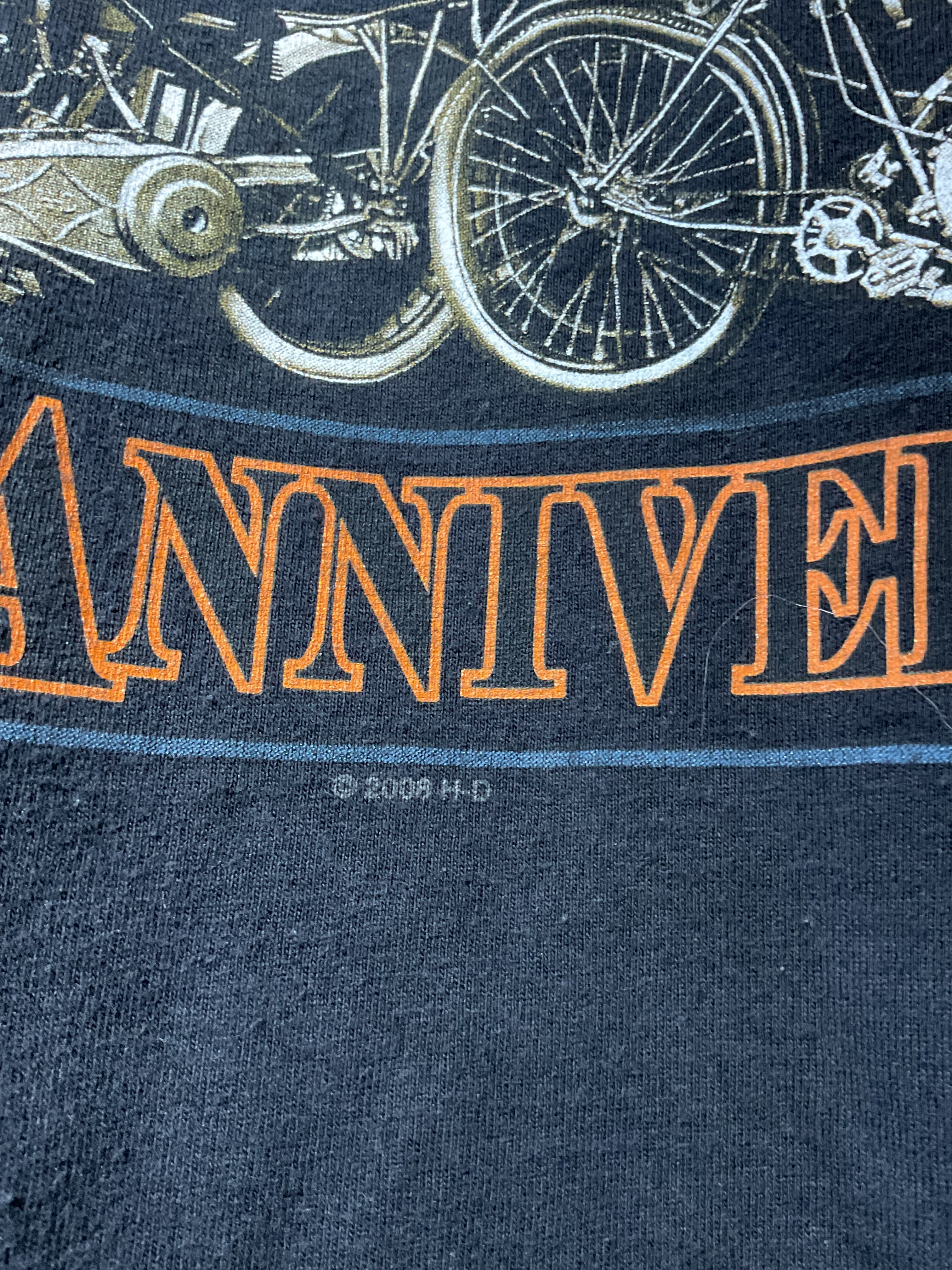 Vintage 2008 Harley-Davidson Milwaukee 105th Anniversary Tee