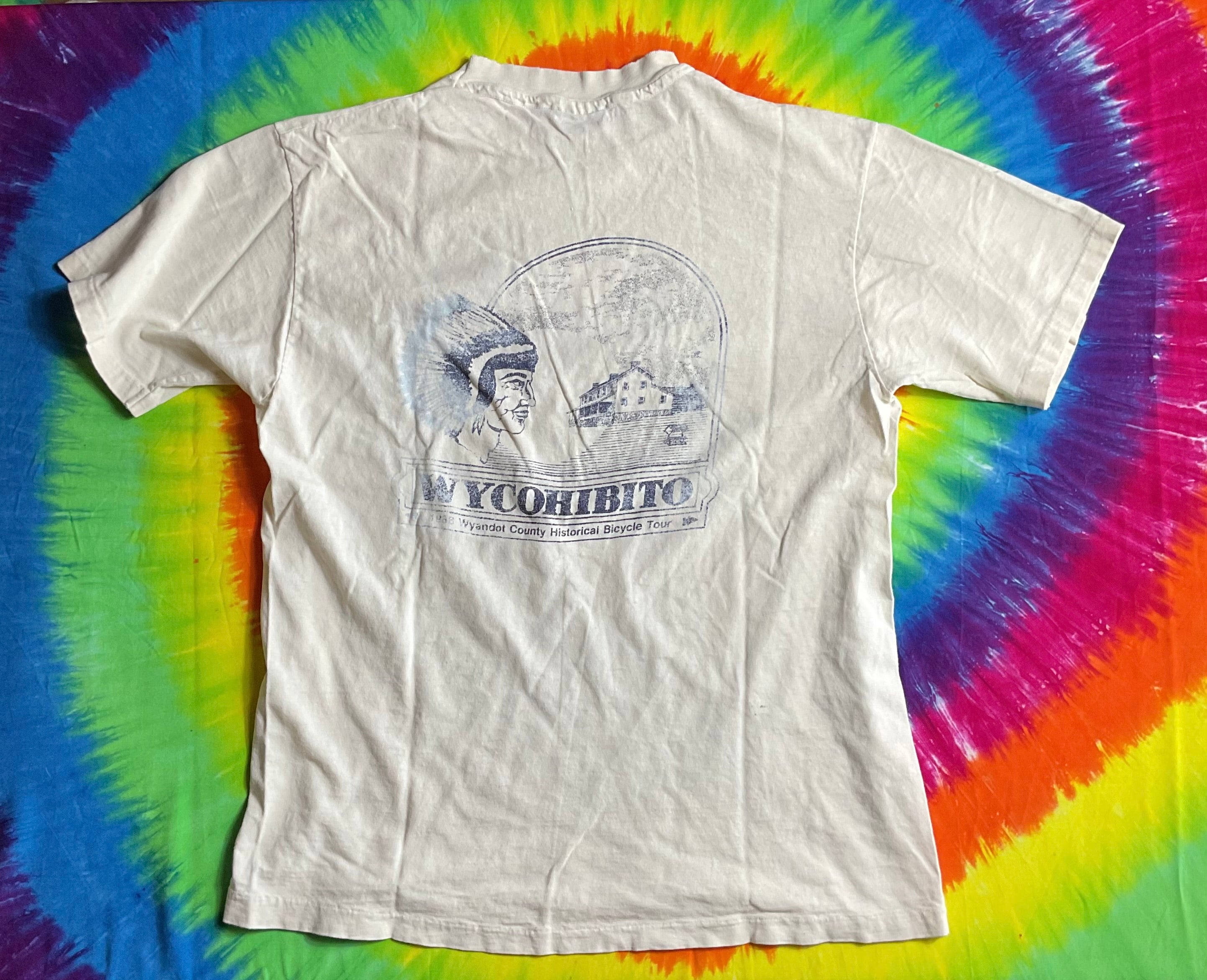 1988 WYCOHIBITO Bicycle Tour Single Stitch Beefy-T