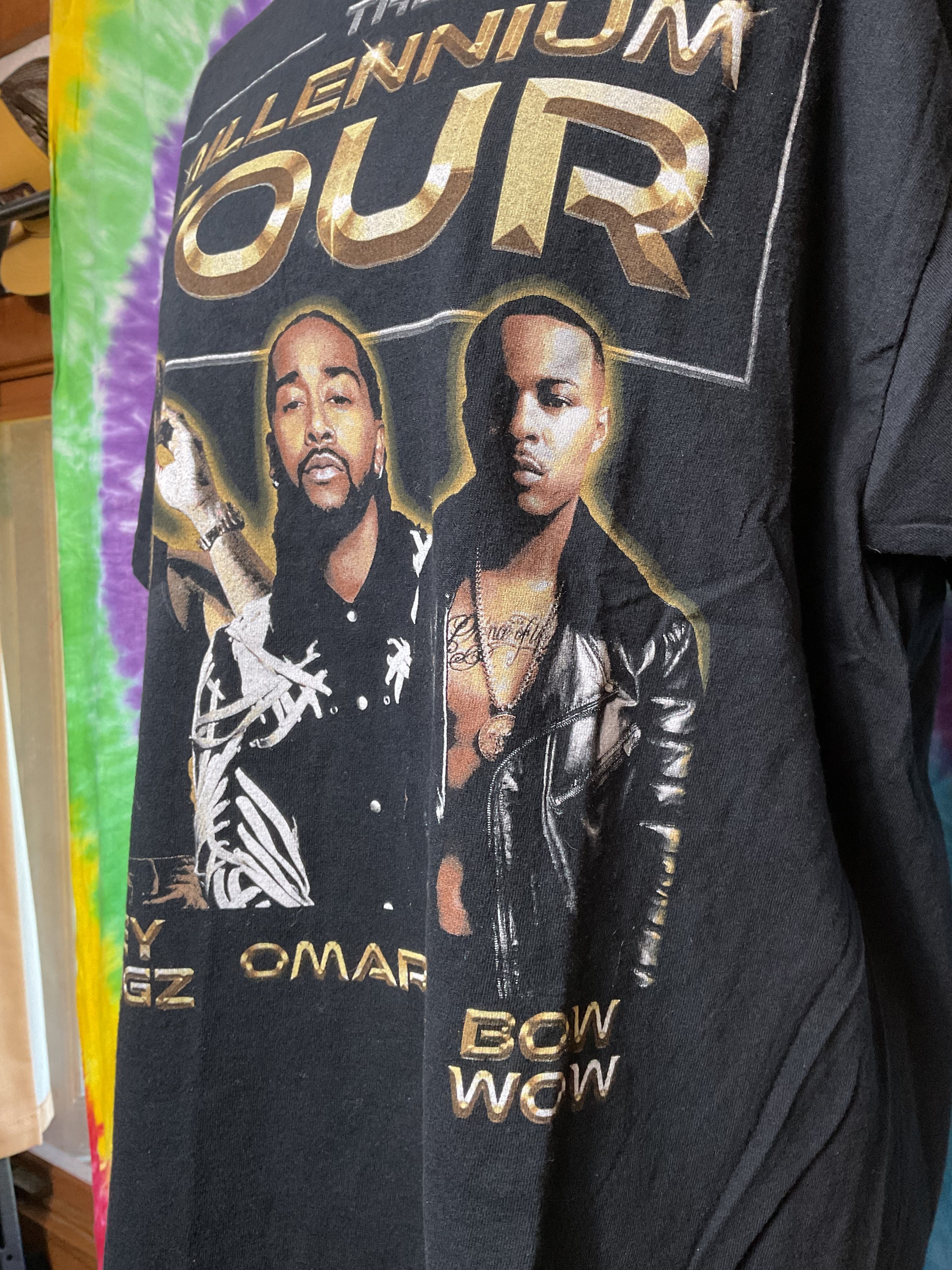 Millennium Tour 2025 Shirt Trey Songz Omarion Bow Wow L Large