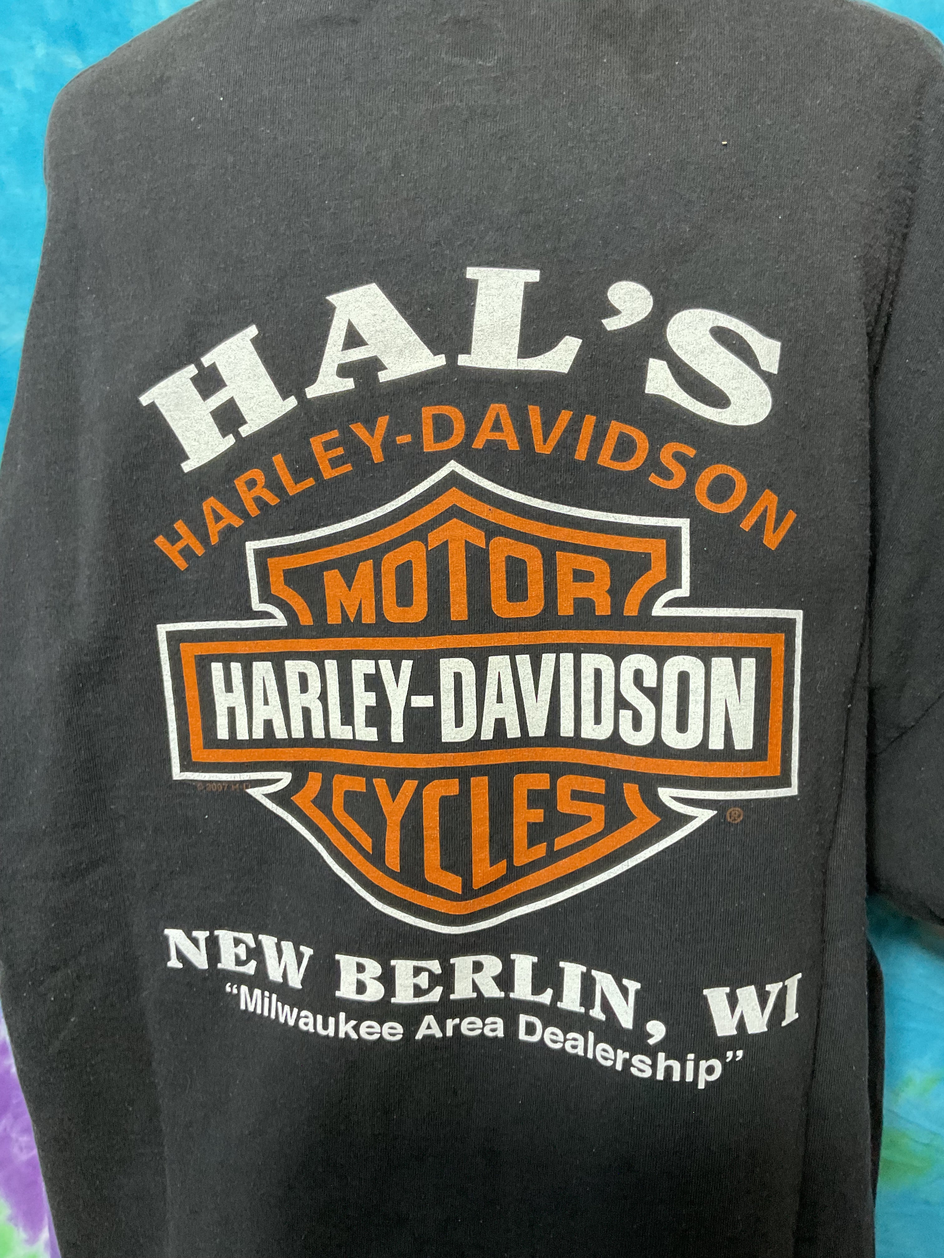 Vintage 2008 Harley-Davidson Milwaukee 105th Anniversary Tee