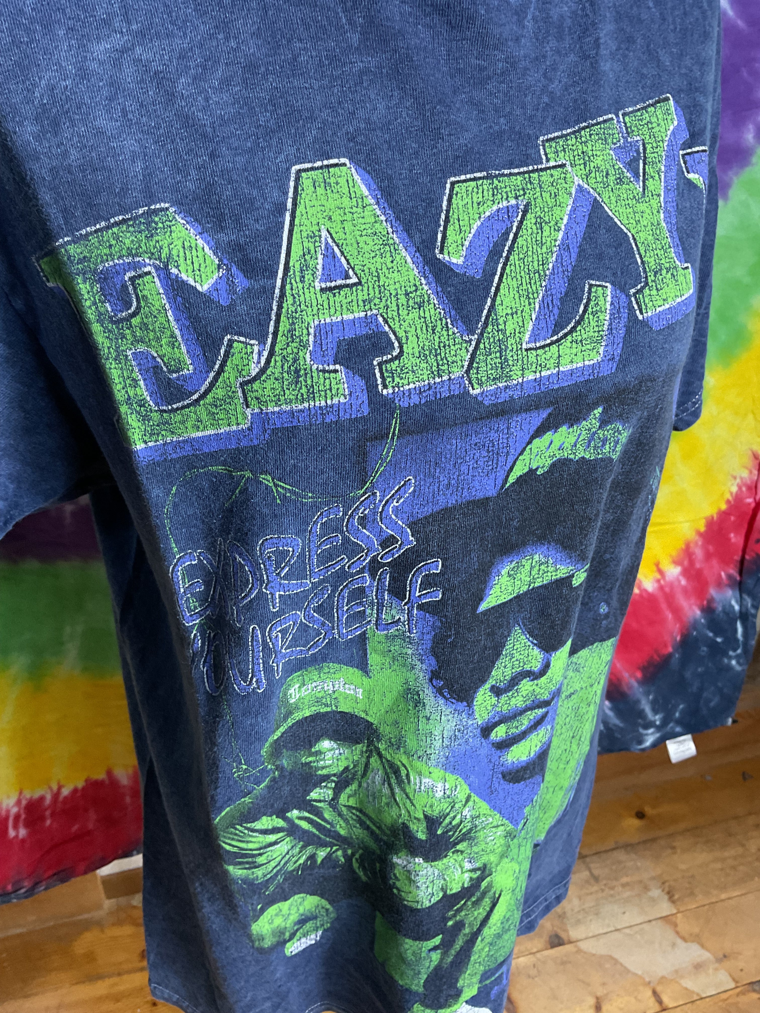 Eazy-E Express Yourself Ruthless Records Graphic Tee Medium