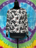 Disney Mickey Mouse All Over Print Crewneck Sweatshirt S (3/5)