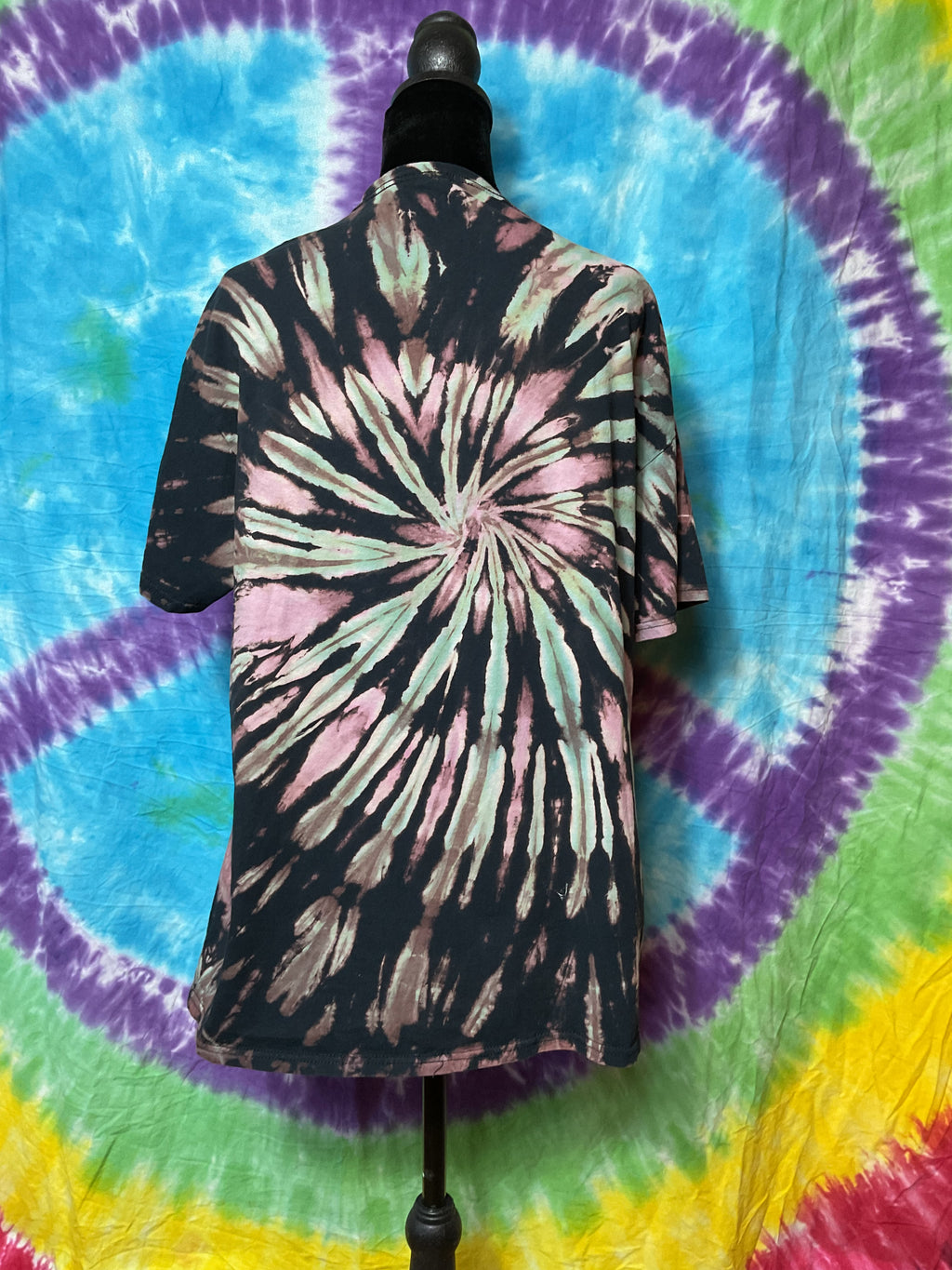 Vintage Pink Floyd Dark Side of the Moon Tie Dye Shirt