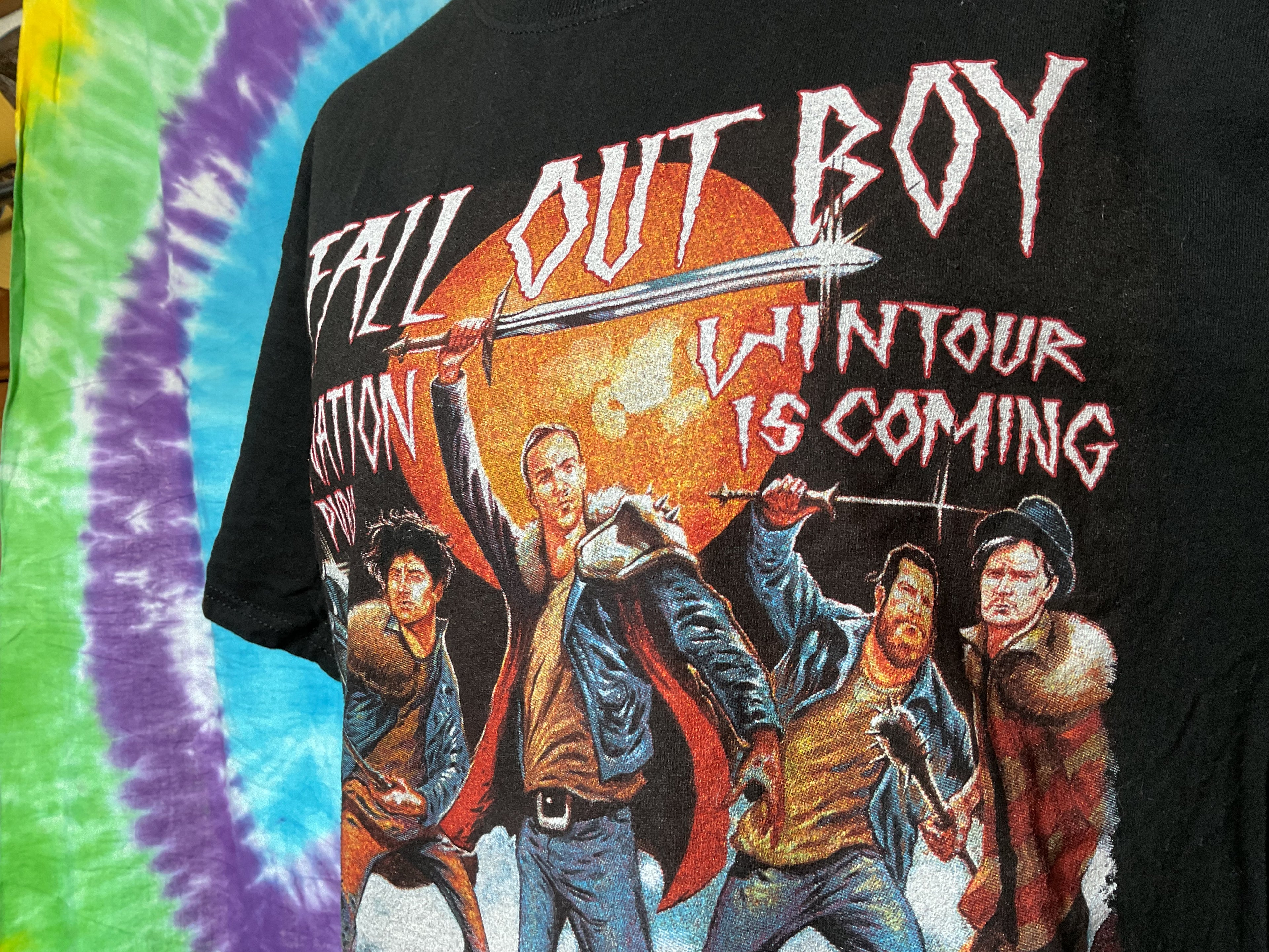 Fall Out Boy 2016 Wintour Is Coming Tour Shirt Hanes Beefy M