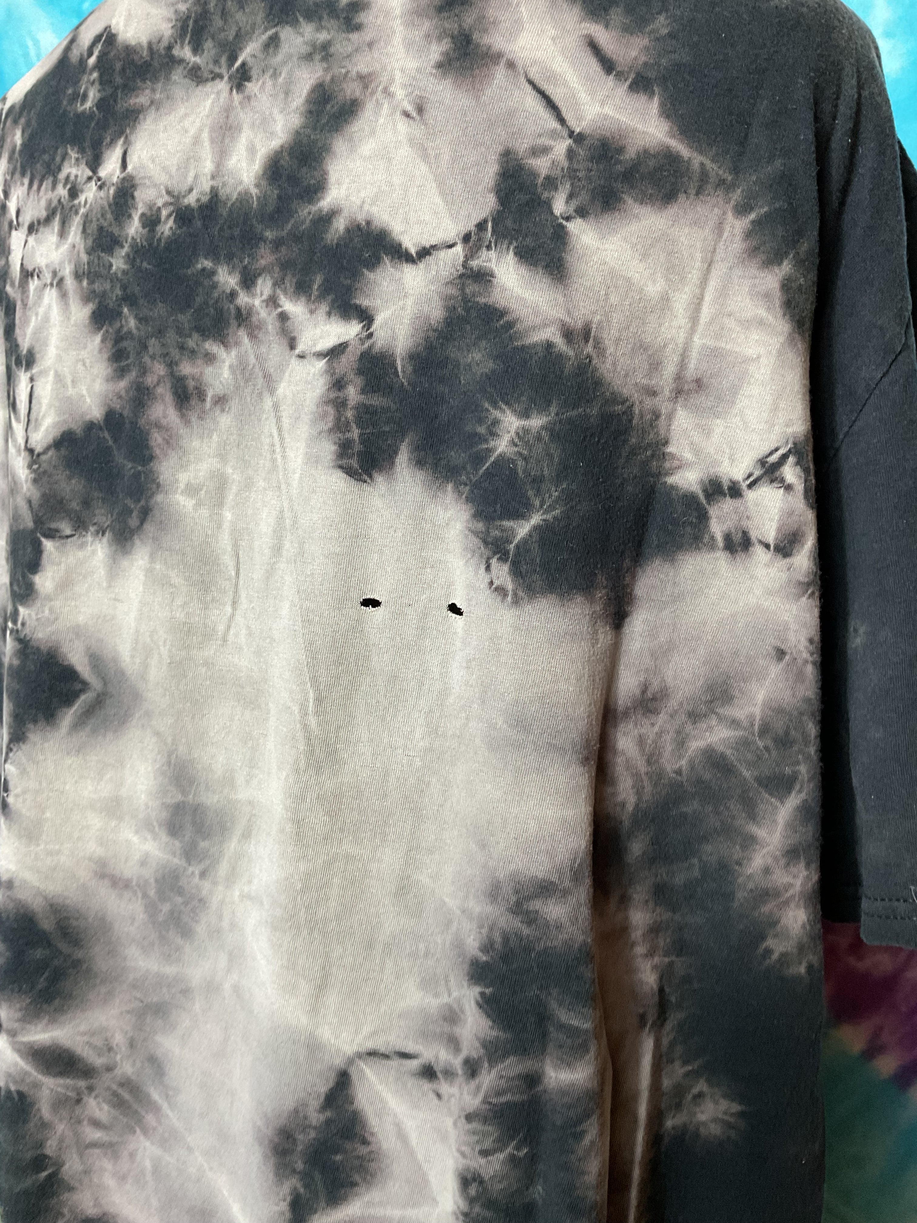 Chemistry Find Balance Tie Dye Skull T-Shirt Good Vibes XL