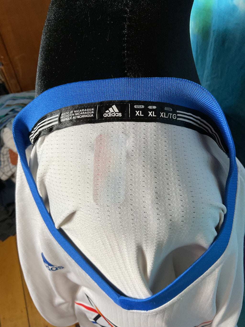 Adidas OKC Thunder D.J. Augustin Jersey XL White