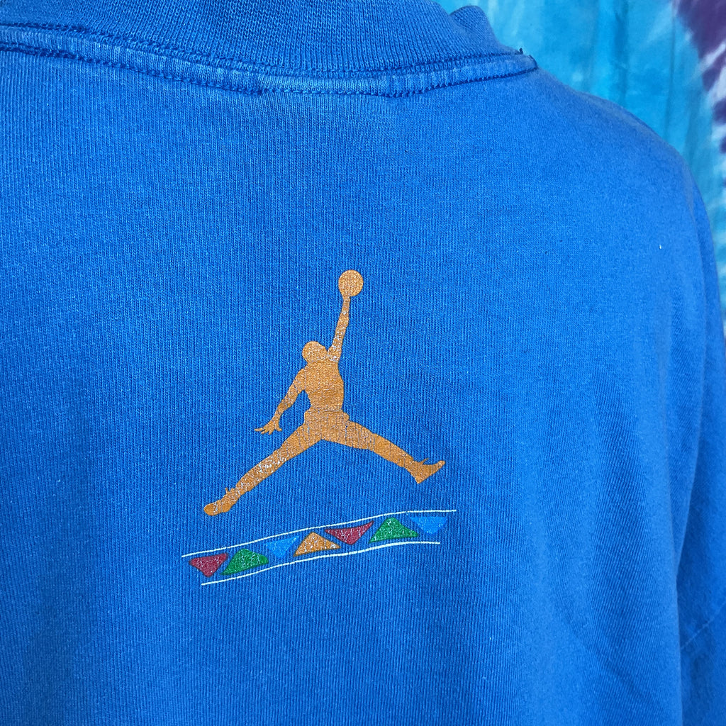 Jordan Mars Blackmon Brooklyn Tee XL Spik Lee Blue Vintage