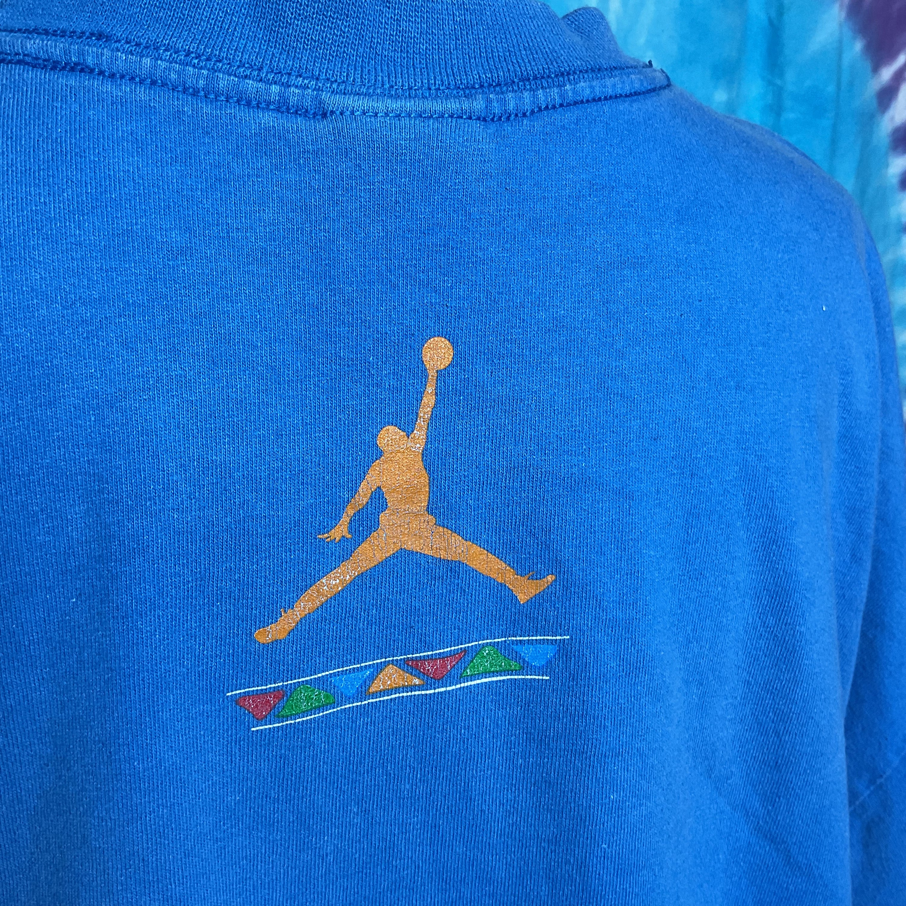 Jordan Mars Blackmon Brooklyn Tee XL Spik Lee Blue Vintage