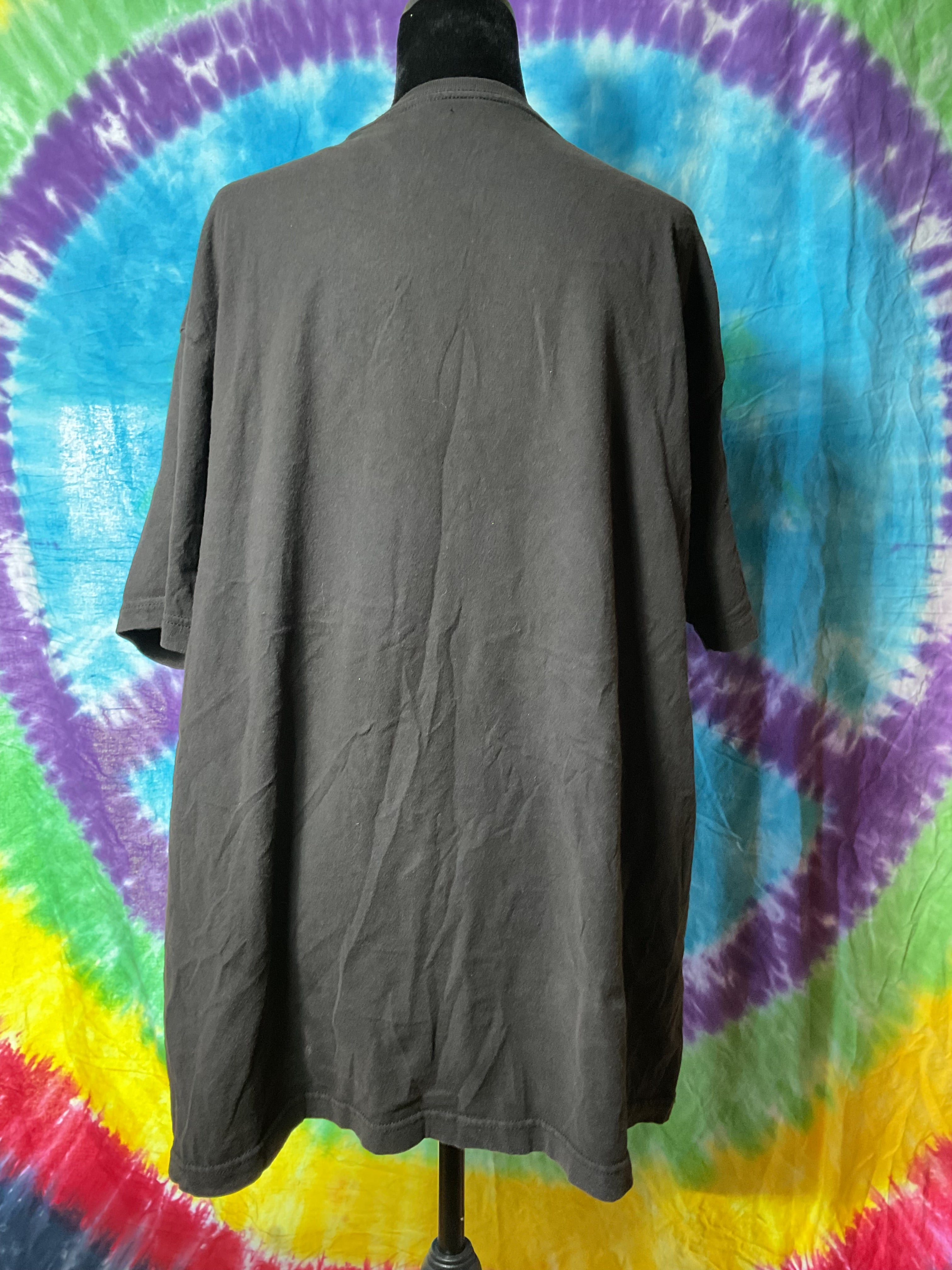 Jujutsu Kaisen Gojo Satoru T-Shirt Men XL Black Crunchyroll Anime