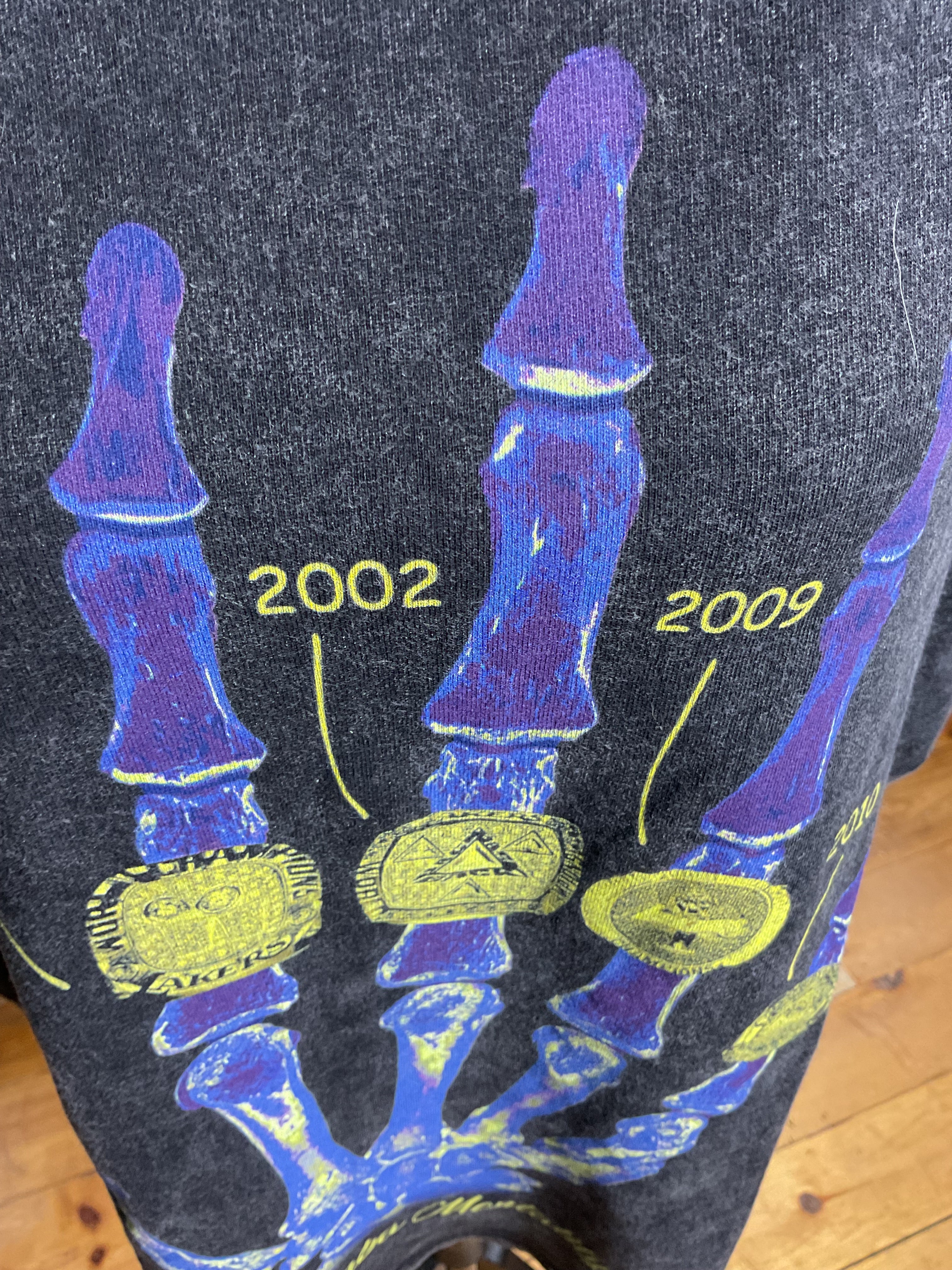 Kobe Bryant Mamba Mentality Vintage Style Tee Medium