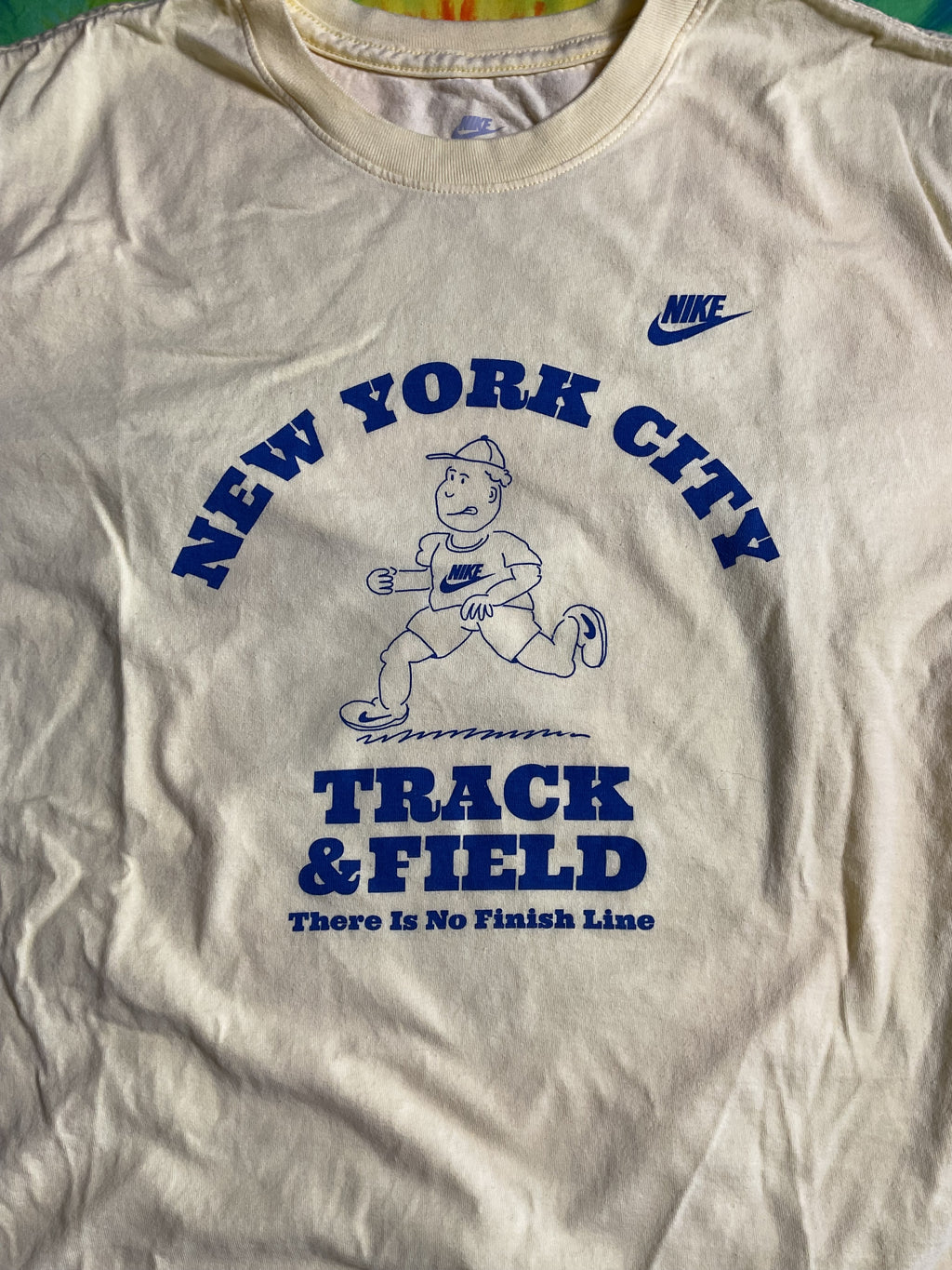 Nike NYC Track & Field "There Is No Finish Line" Tee