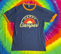 Happy Camper" Retro Style Ringer Tee