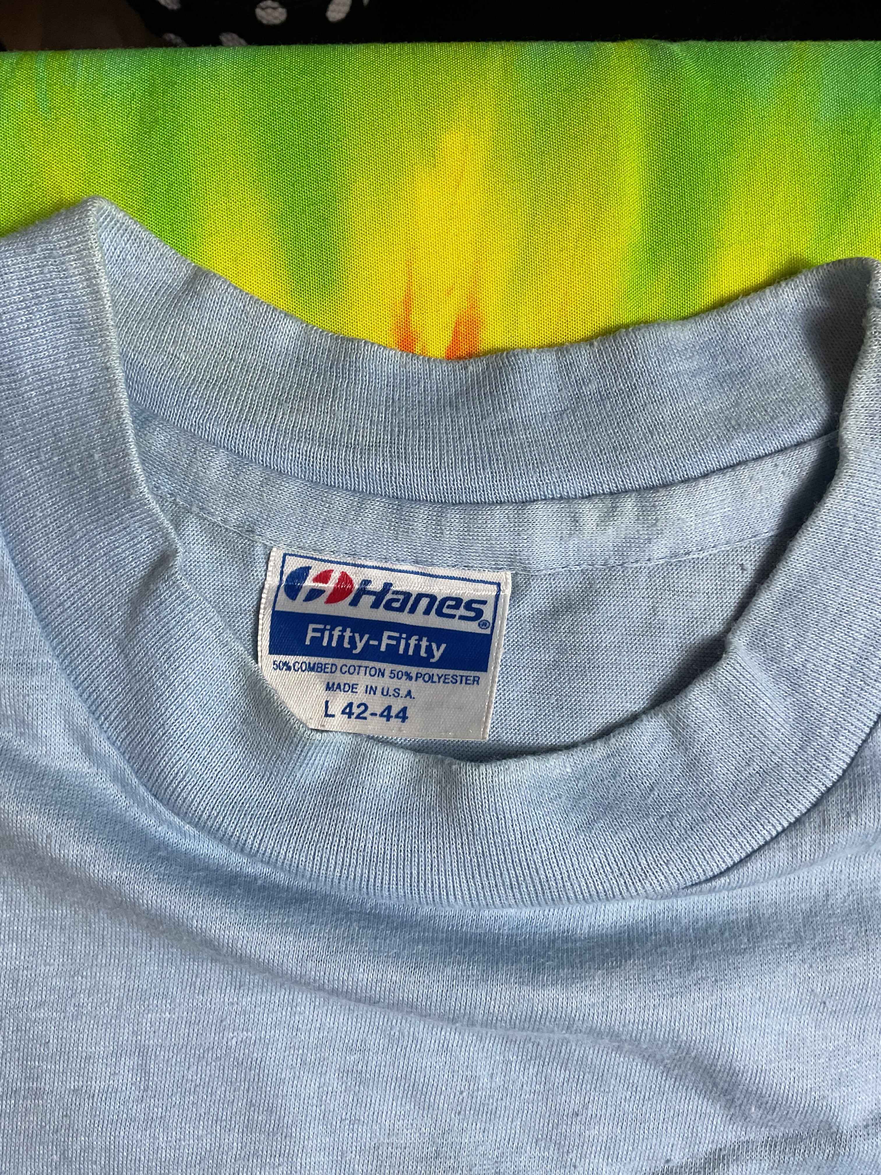 Vintage 80s Hanes C.A.M.P.E.R.S. Funny Graphic T-Shirt USA L