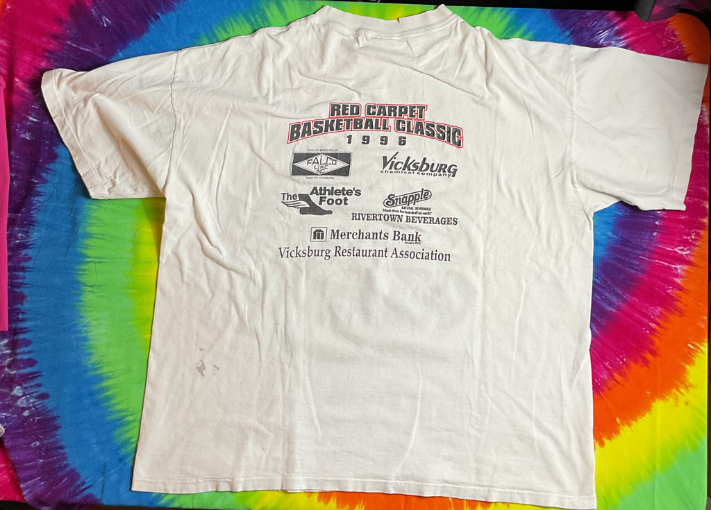 Vintage 1996 Red Carpet Basketball Classic Tee Fila USA XL