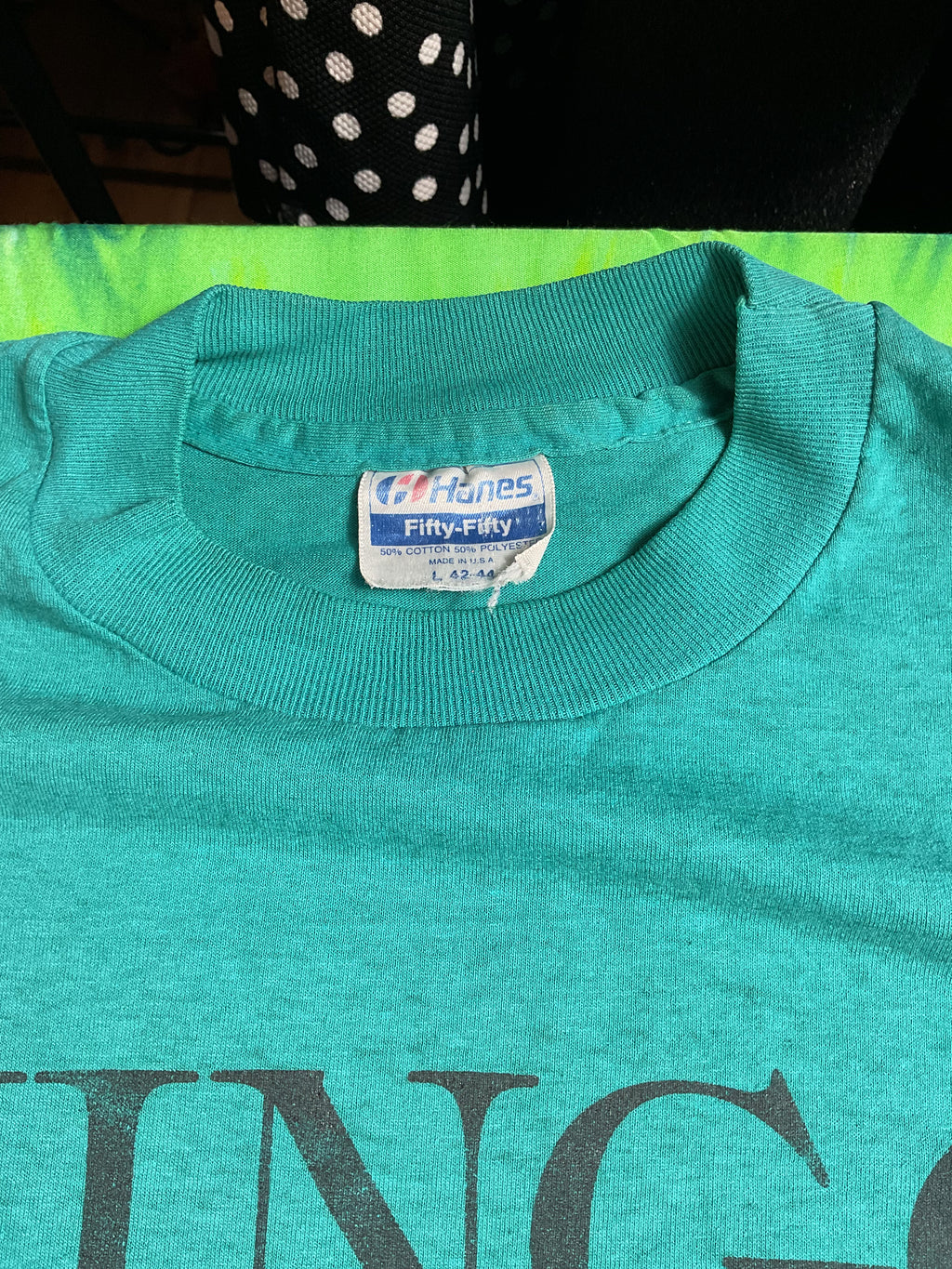 Vintage 80s Mingo National Wildlife Refuge T-Shirt Hanes USA L