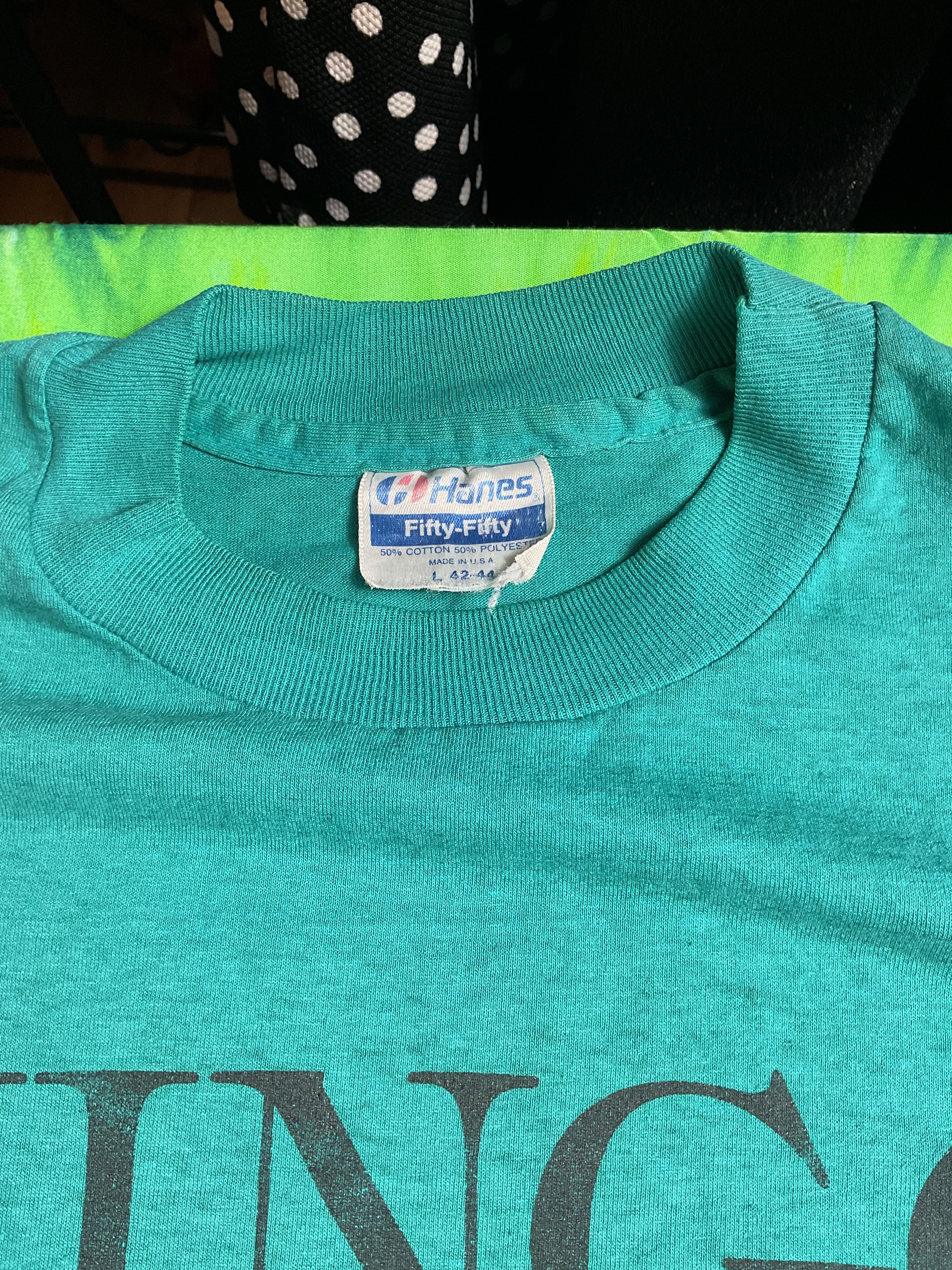 Vintage 80s Mingo National Wildlife Refuge T-Shirt Hanes USA L