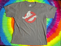 Ghostbusters Logo T-Shirt Mad Engine 2011 Charcoal Grey Men's L