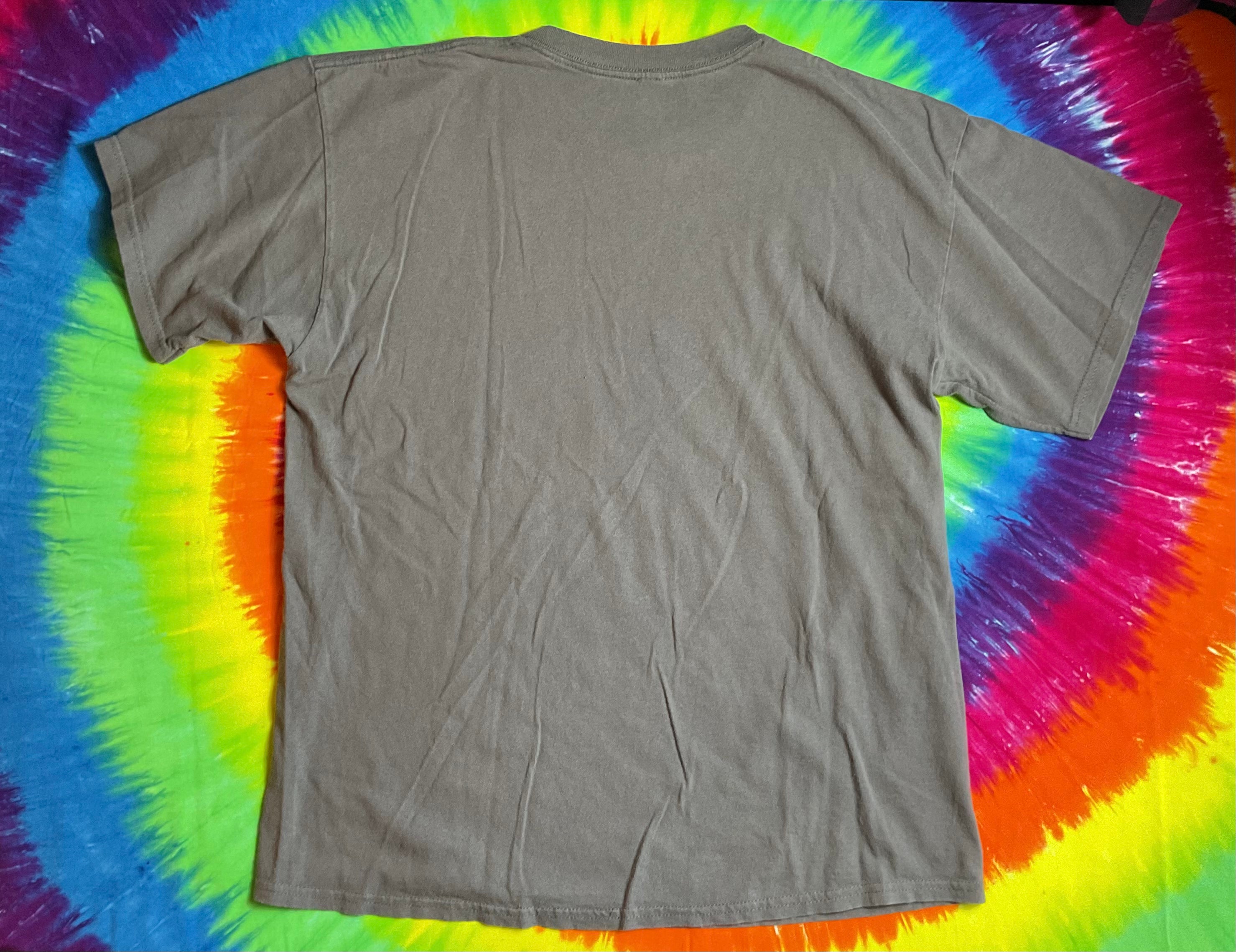 Ghostbusters Logo T-Shirt Mad Engine 2011 Charcoal Grey Men's L