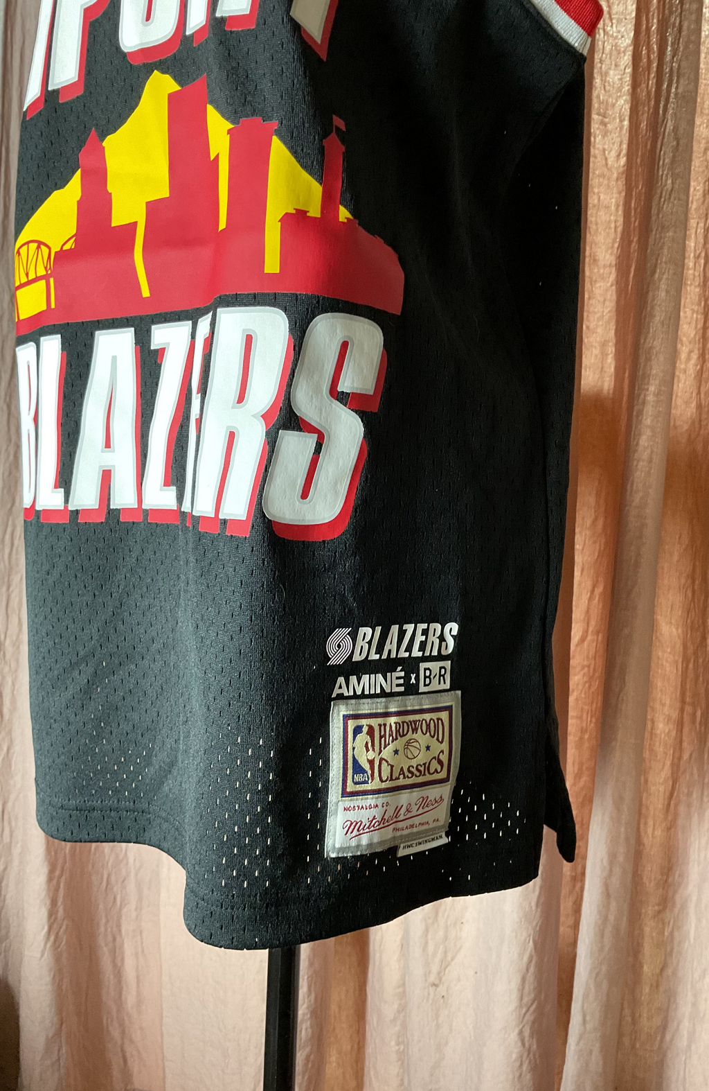 Mitchell & Ness Rip City Blazers Aminé x B/R Jersey Medium