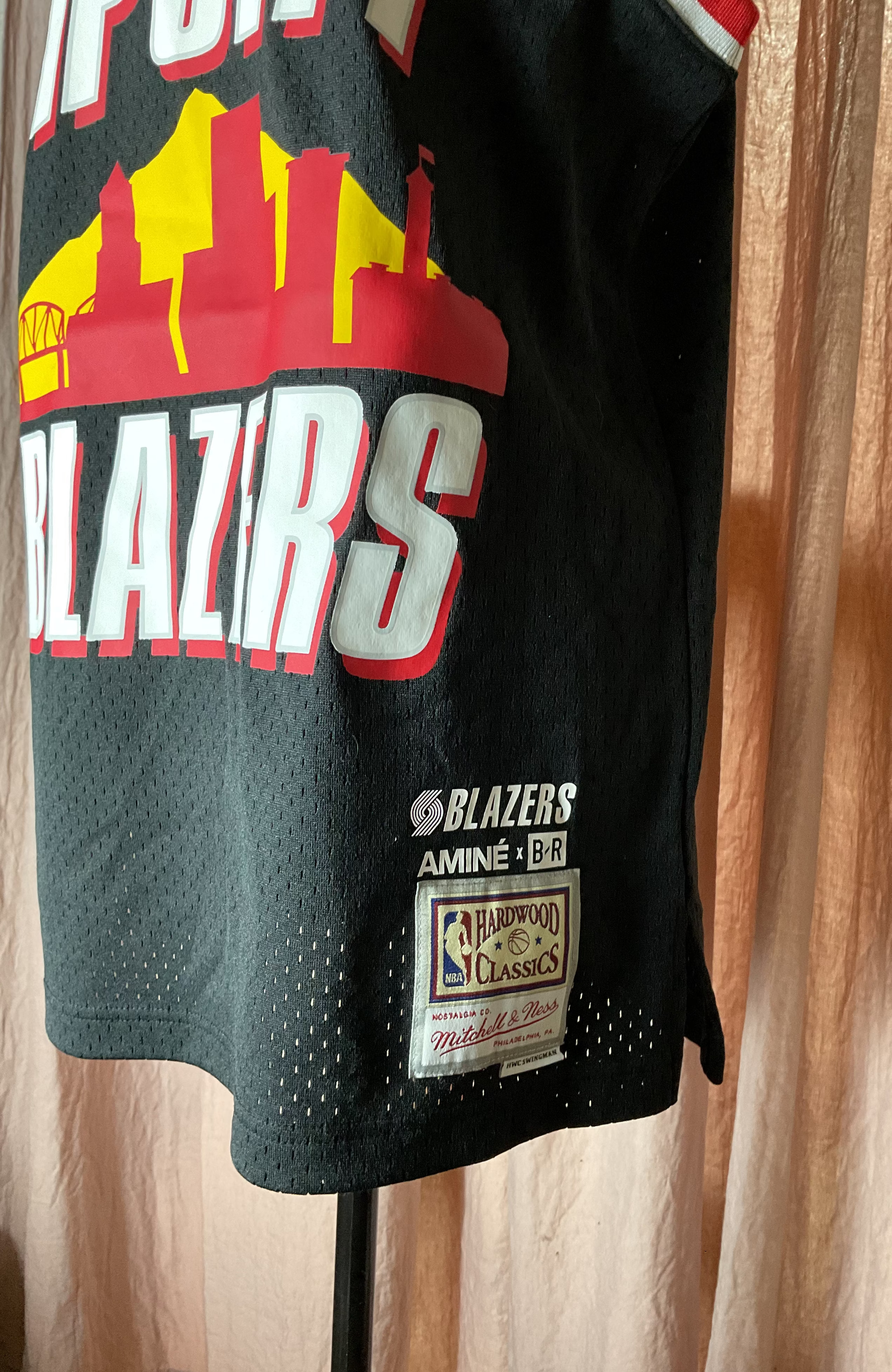 Mitchell & Ness Rip City Blazers Aminé x B/R Jersey Medium
