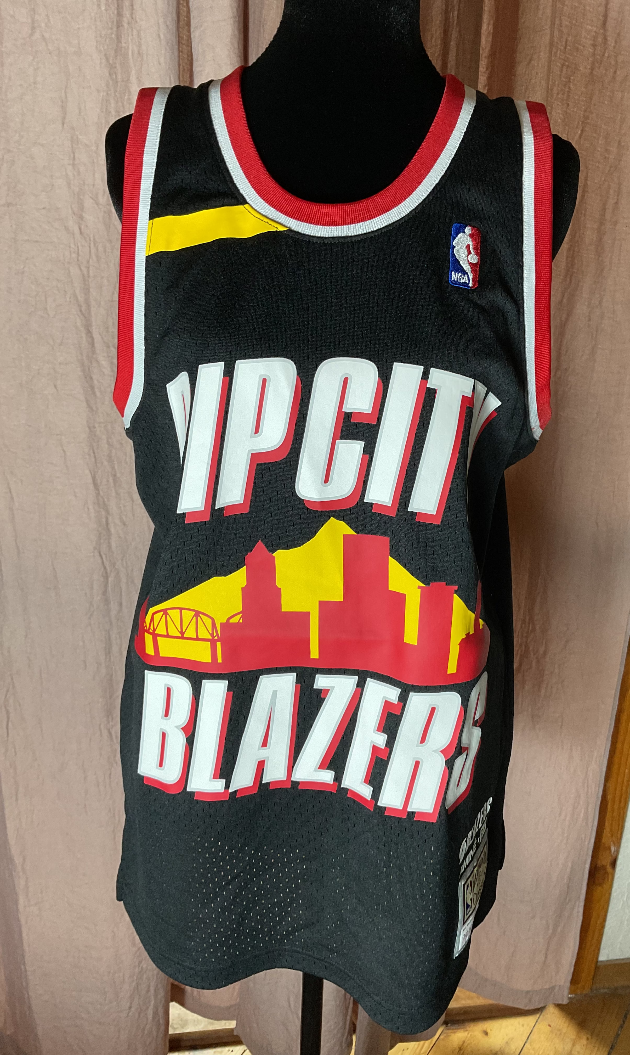 Mitchell & Ness Rip City Blazers Aminé x B/R Jersey Medium