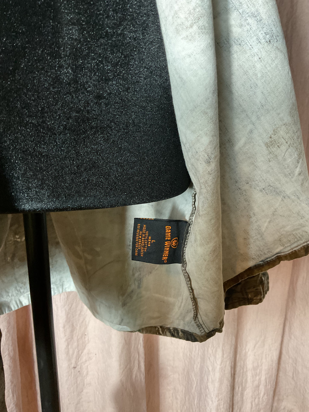 Game Winner RealTree Camo Long Sleeve Button Down Shirt - Men's L