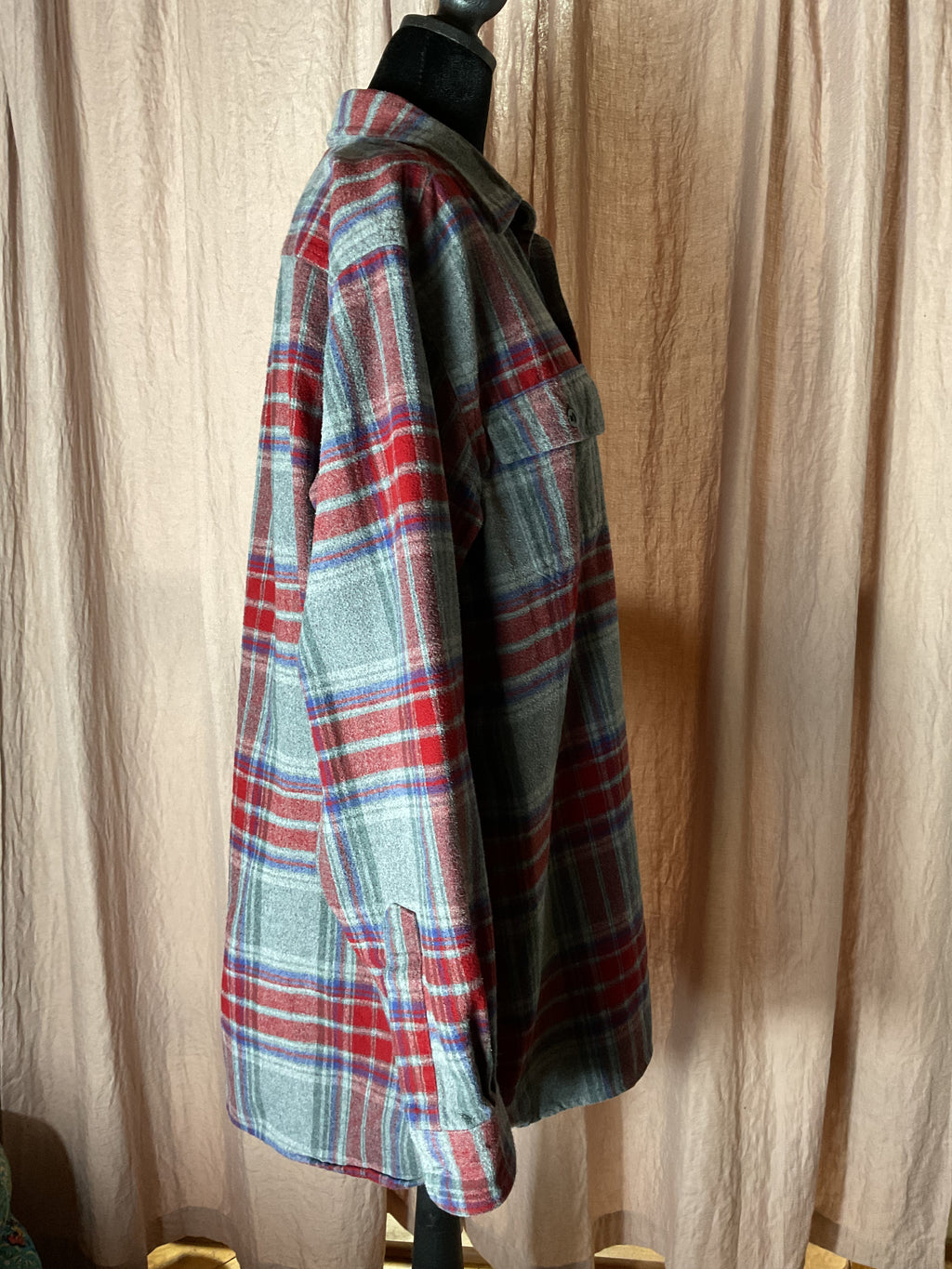 L.L. Bean Traditional Fit Plaid Flannel Shirt - Size L-Tall