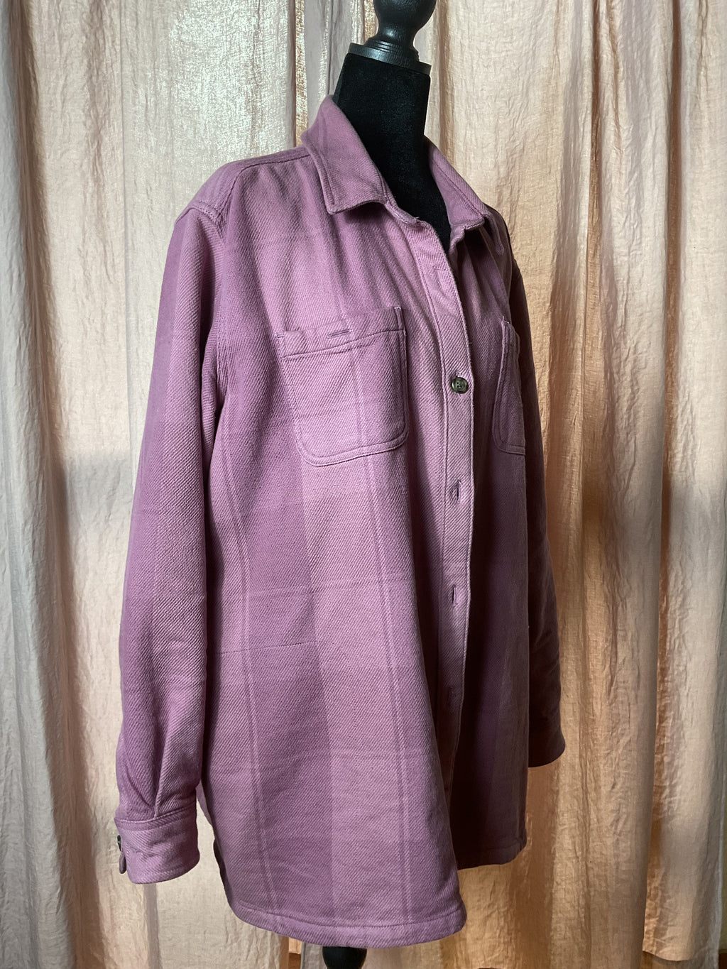 Carhartt TW6450-W Women’s XL Dusty Rose Canvas Shirt Jacket