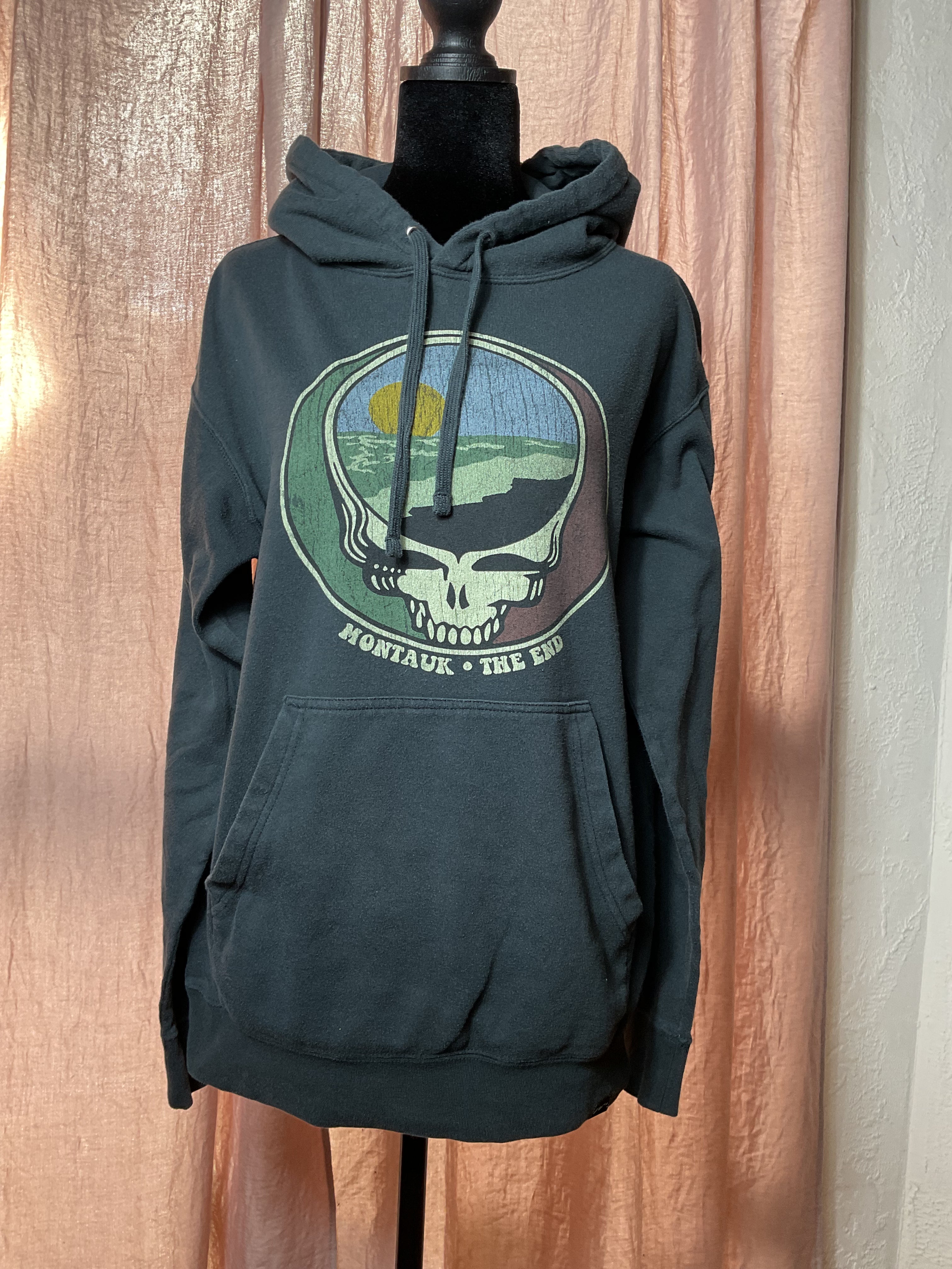Grateful Dead Montauk The End Steal Your Face Hoodie Techstyles