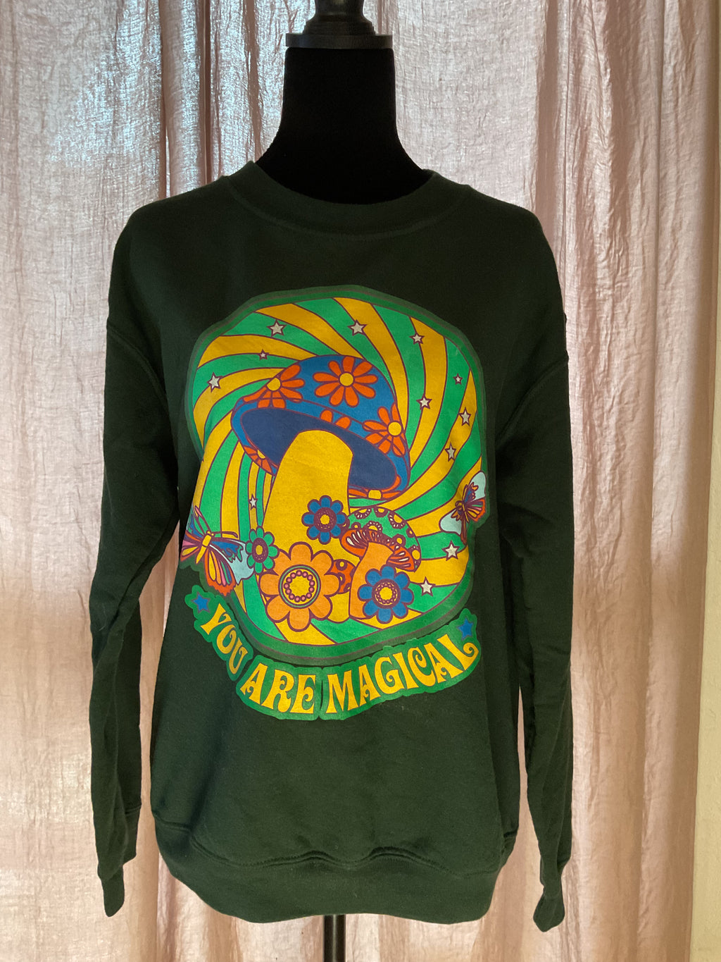 Life Clothing Co You Are Magical Mushroom Sweatshirt Small
