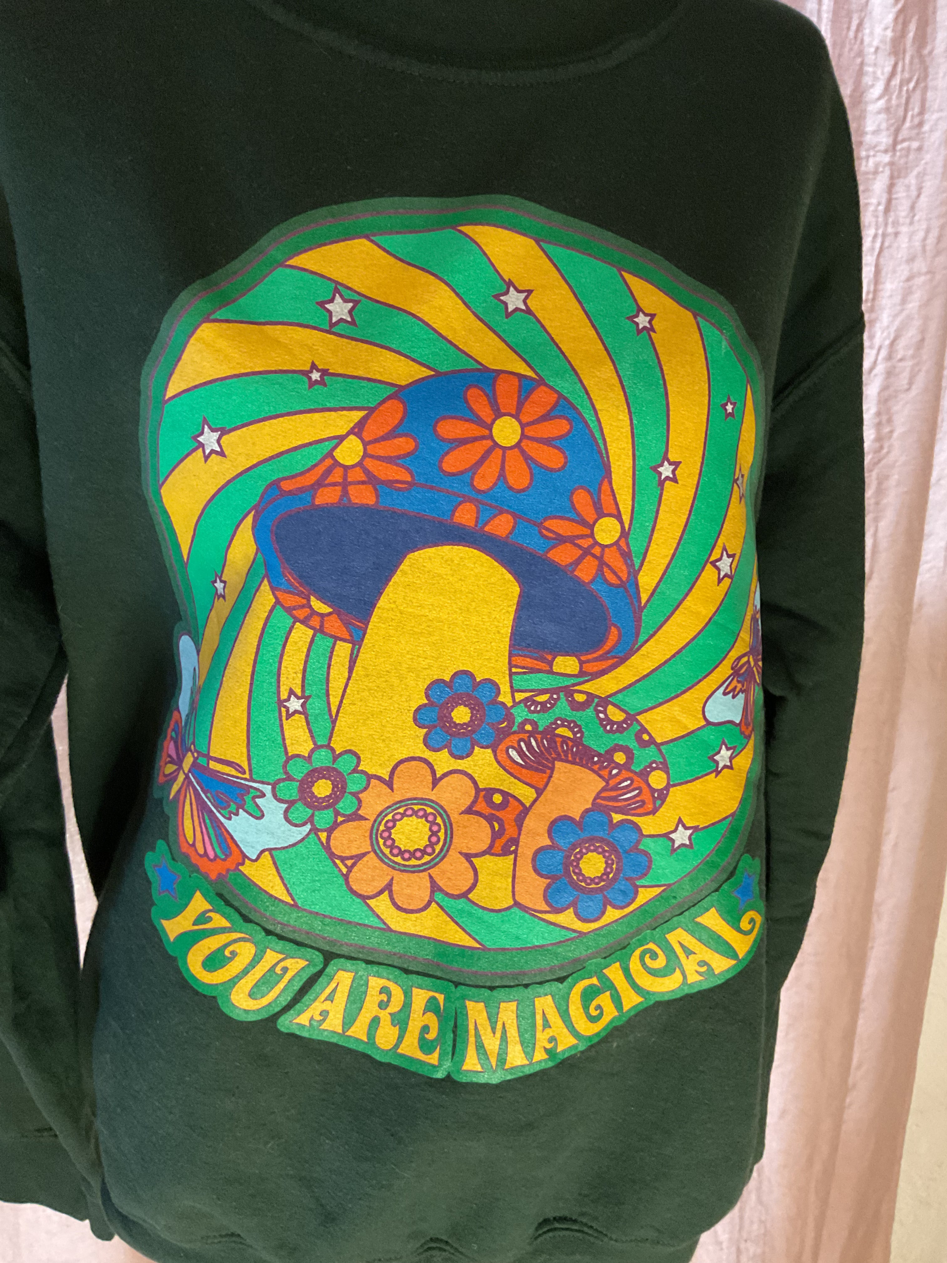 Life Clothing Co You Are Magical Mushroom Sweatshirt Small