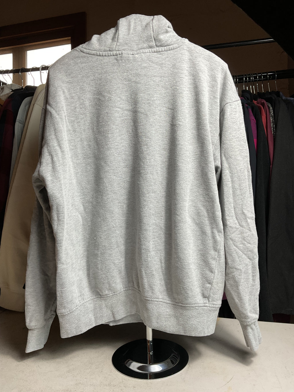 Peanuts Gang Hoodie Gray Small Charlie Brown Snoopy