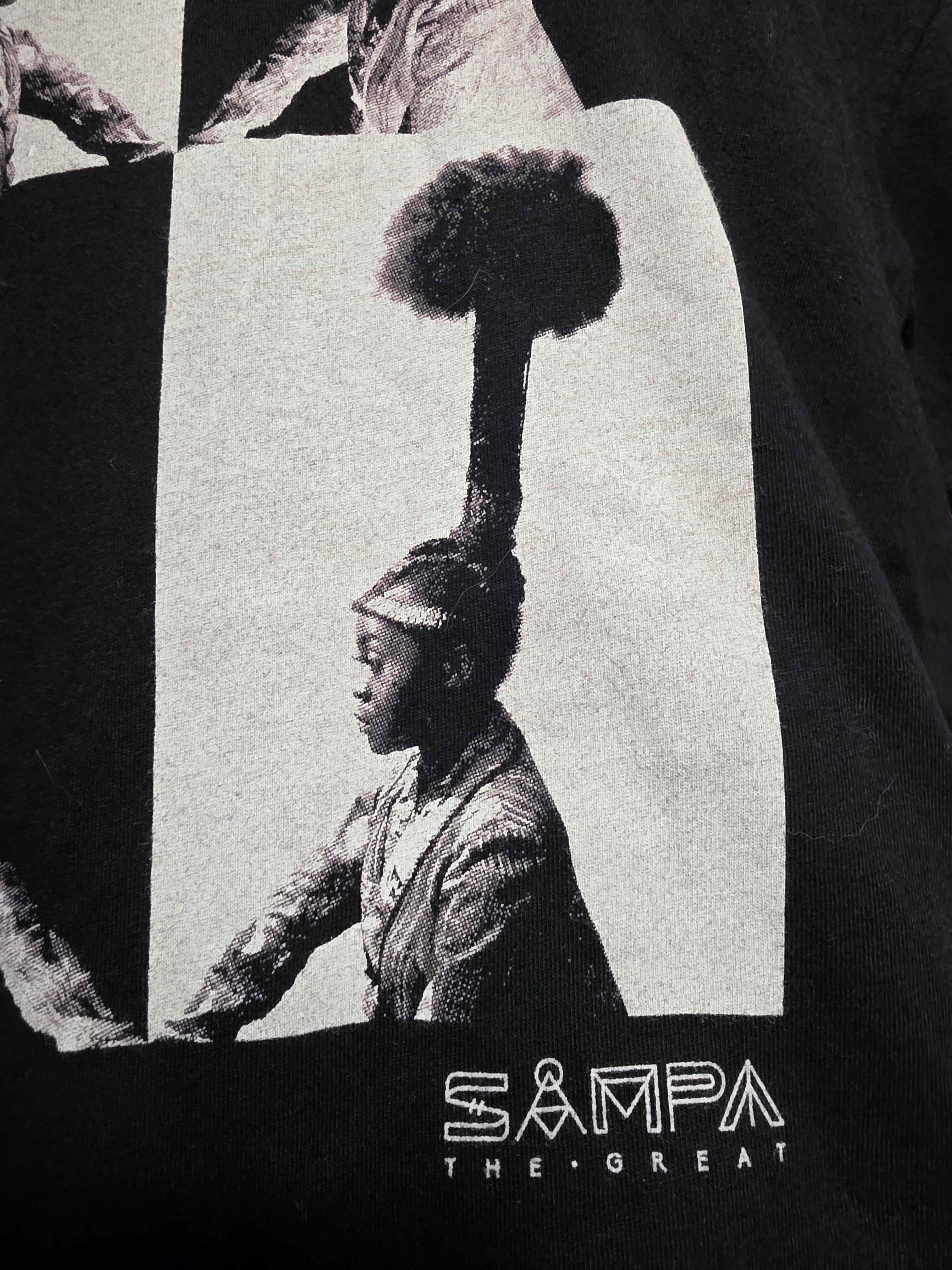 Sampa the Great 2022 Tour T-Shirt Size M Black Tee