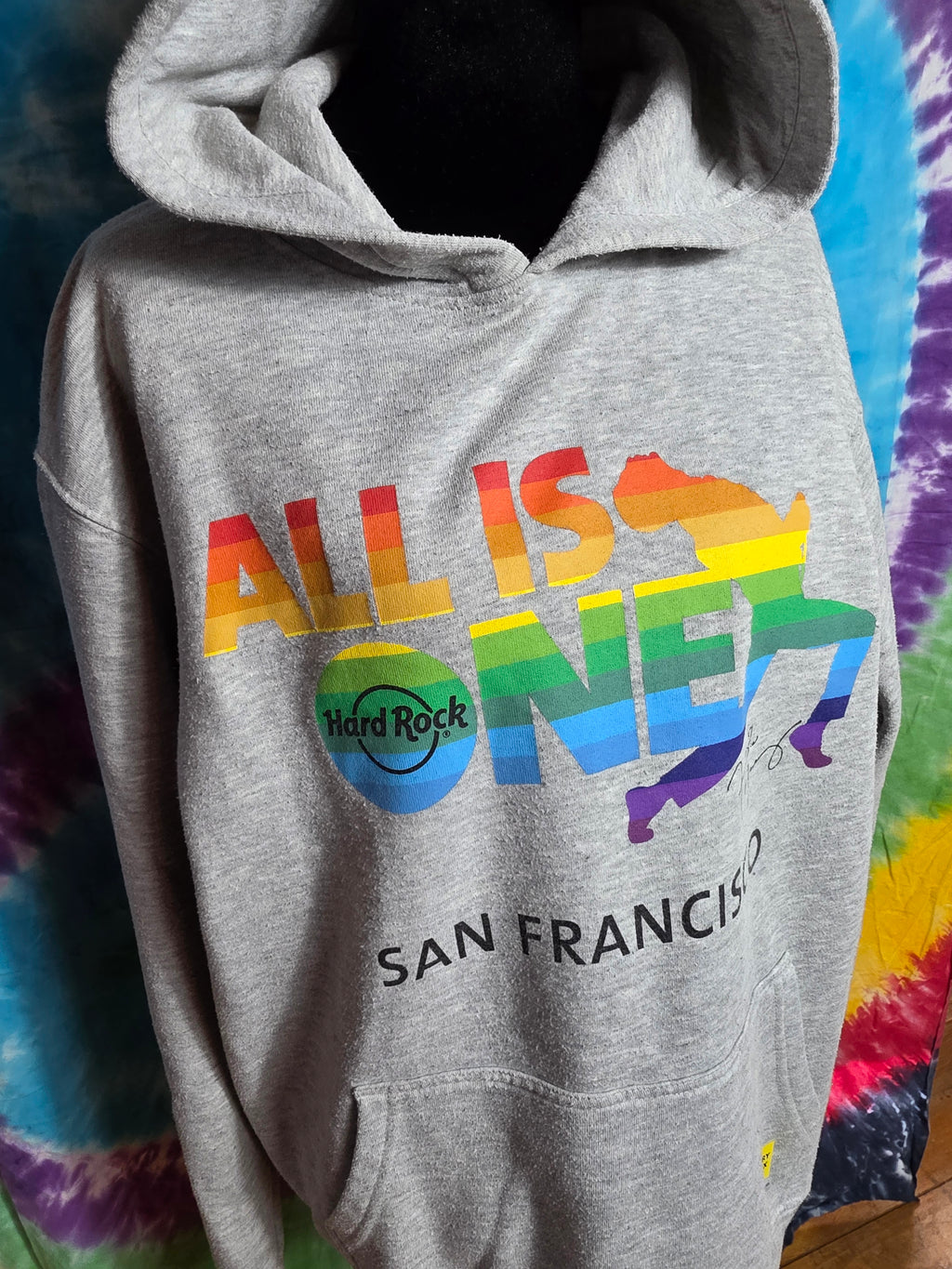 Hard Rock Cafe San Francisco Pride Hoodie Medium