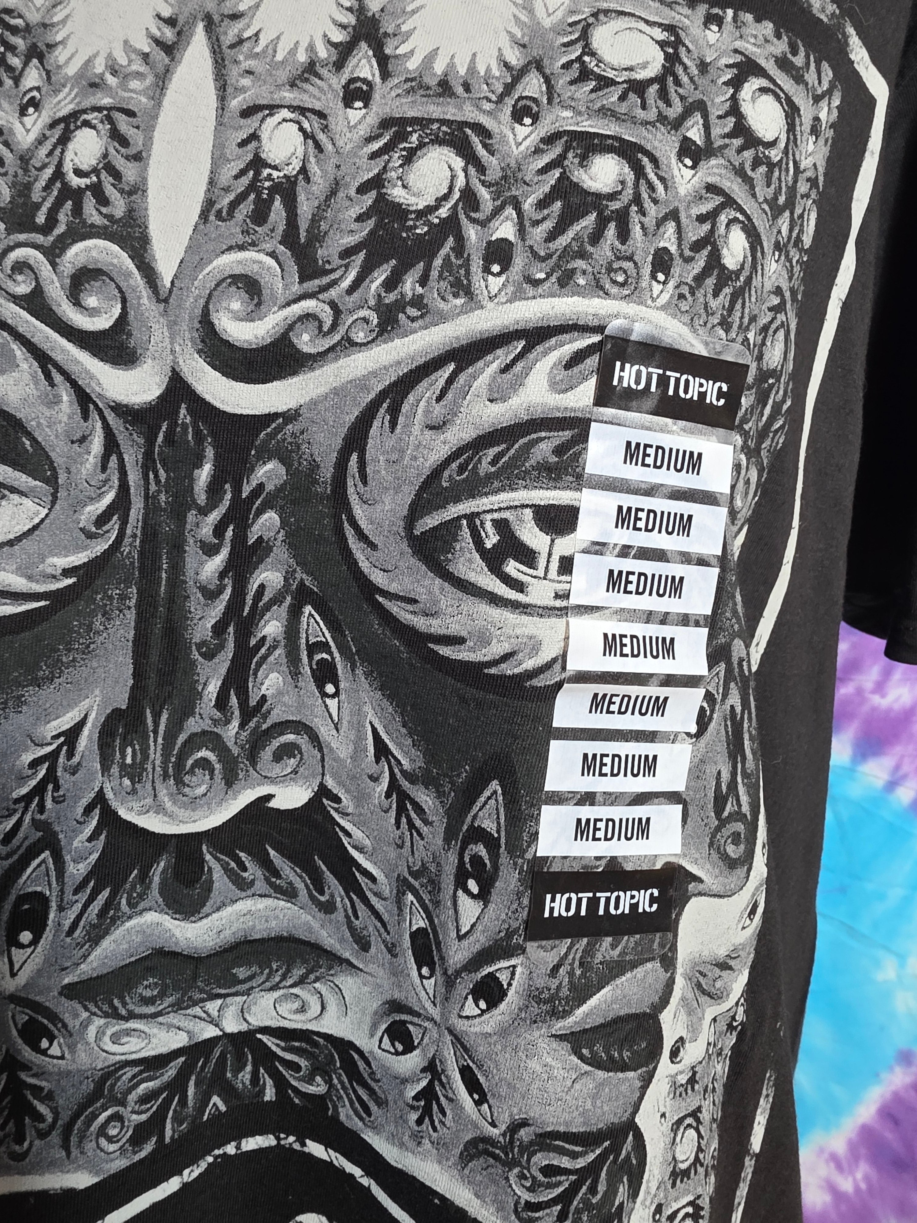 NWT Tool 10,000 Days Face Band Shirt Size M Black Hot Topic
