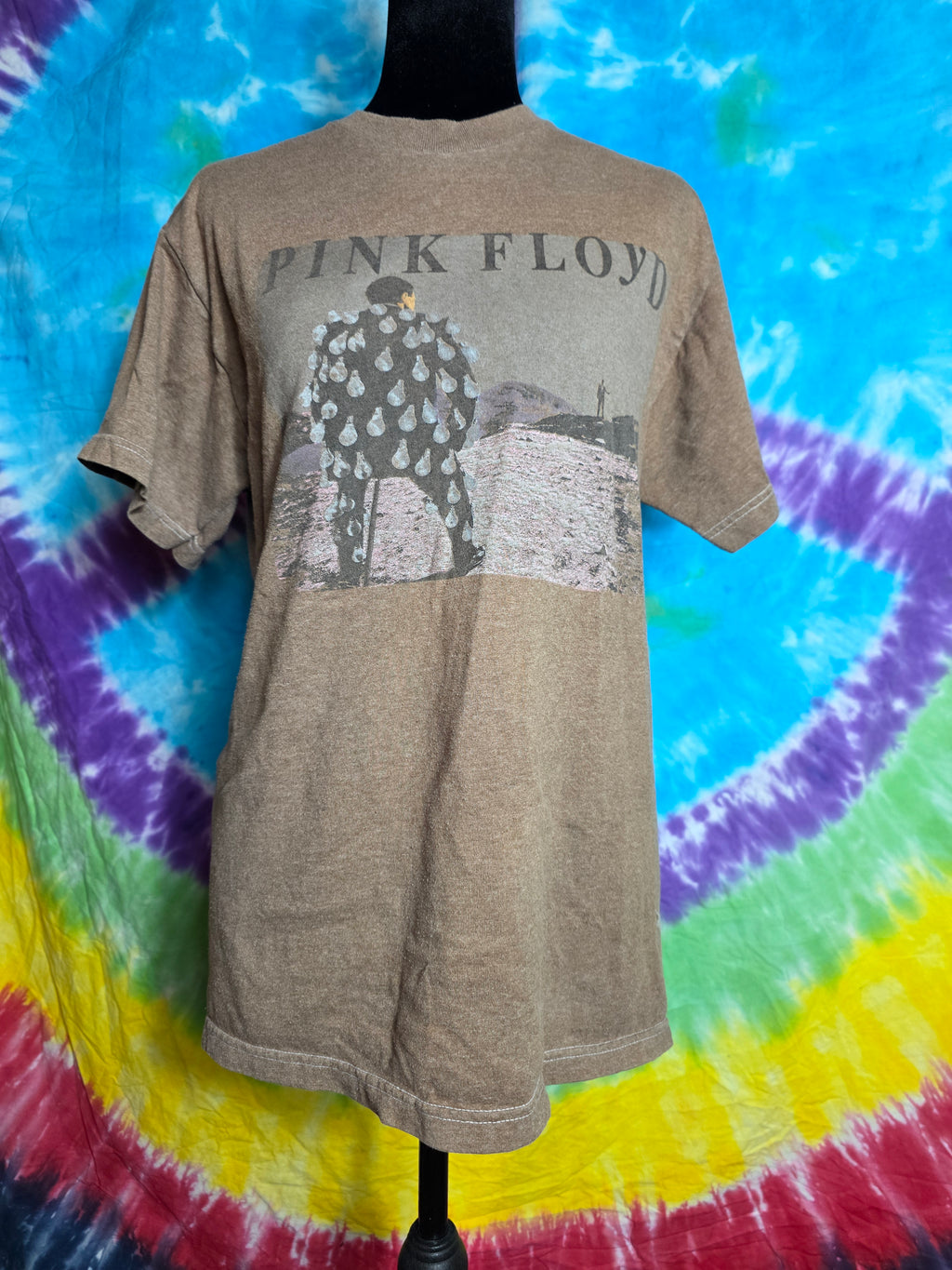 Pink Floyd Delicate Sound of Thunder Graphic Tee Brown M