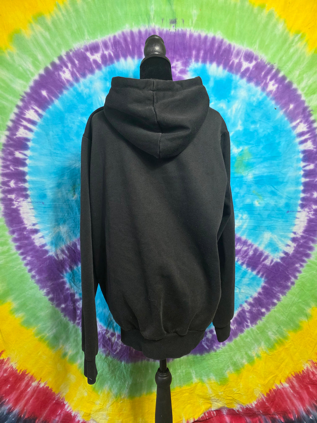 Reelistik NYC Bart Simpson Drip Hoodie Mens Medium Trippy Streetwear