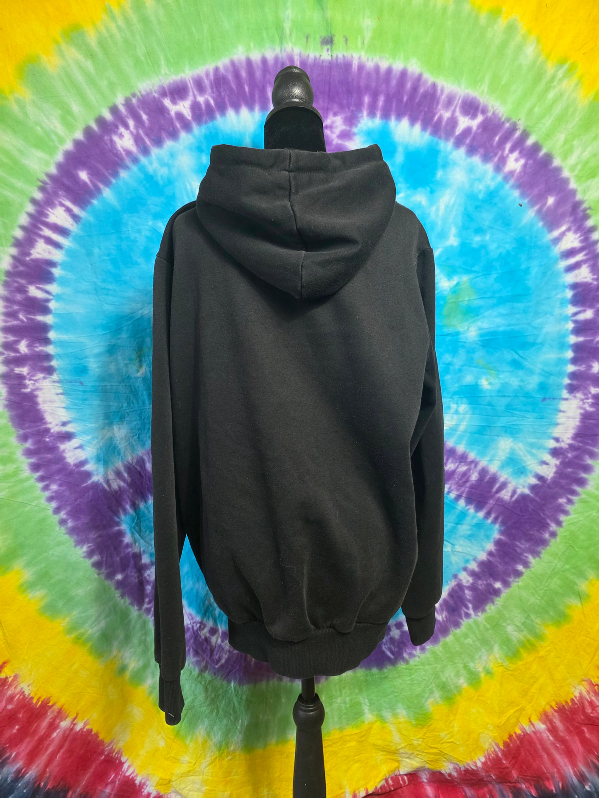 Reelistik NYC Bart Simpson Drip Hoodie Mens Medium Trippy Streetwear
